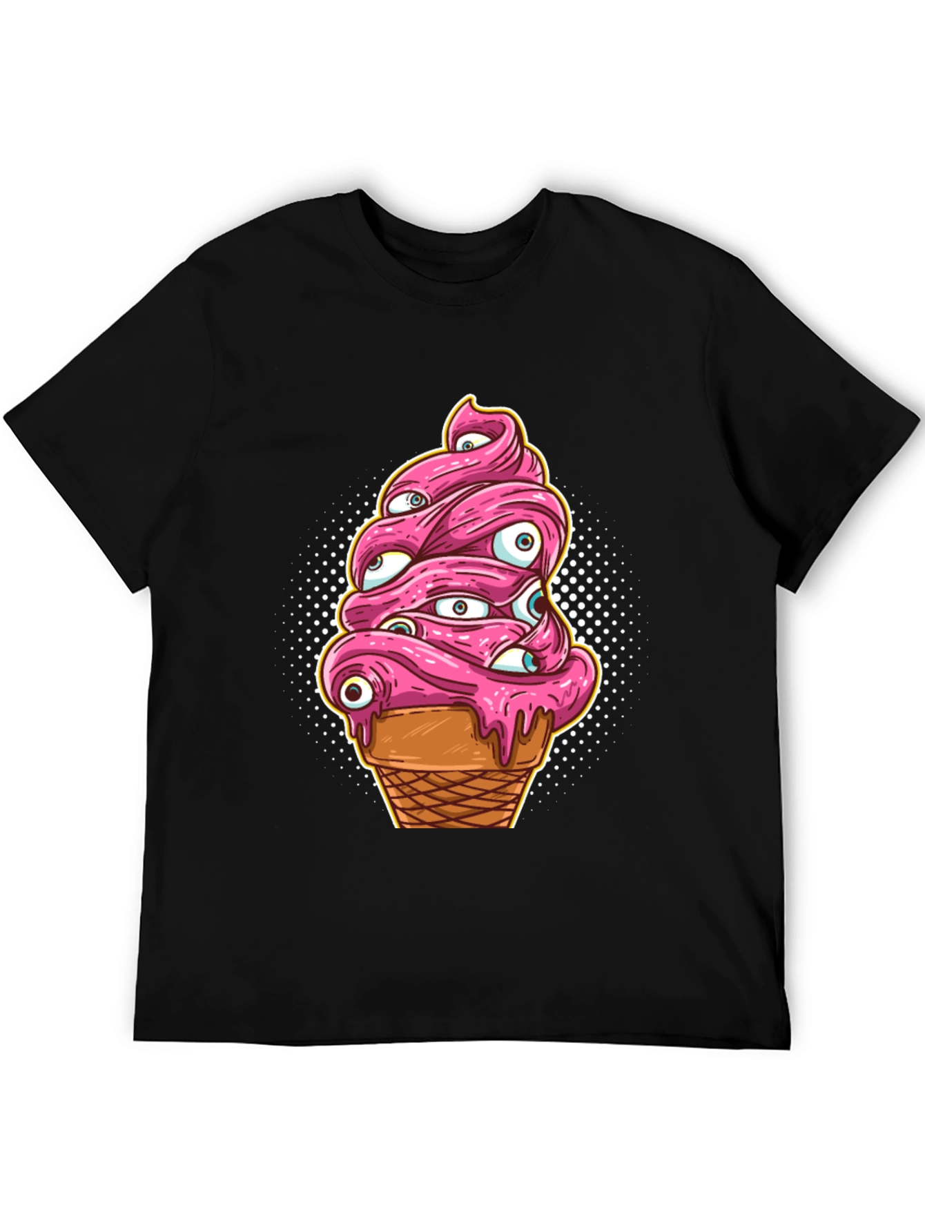Eye Scream T-Shirt - Creepy Ice Cream Graphic Tee