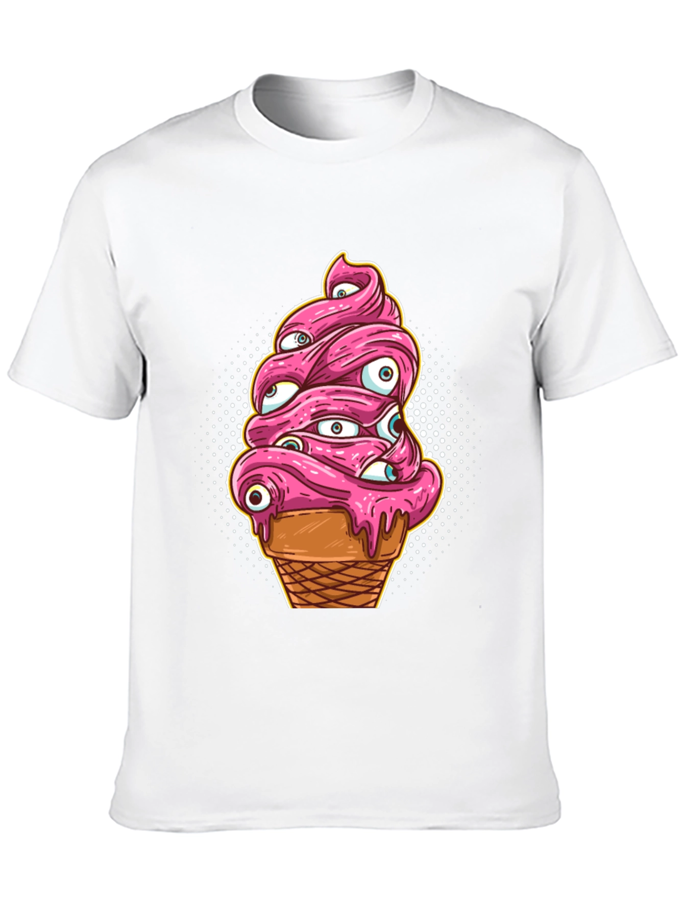 Eye Scream T-Shirt - Creepy Ice Cream Graphic Tee