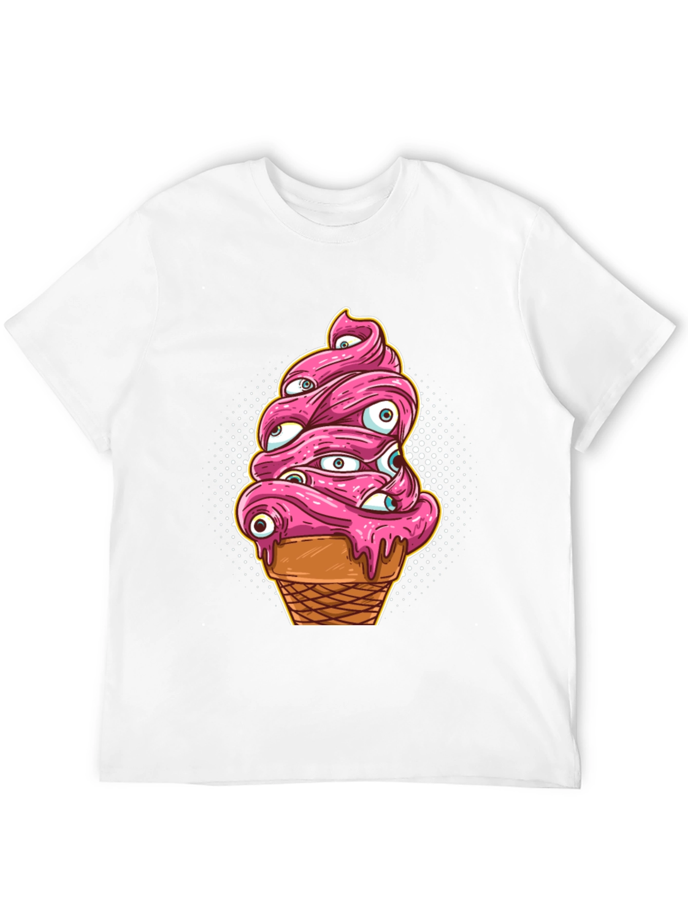 Eye Scream T-Shirt - Creepy Ice Cream Graphic Tee