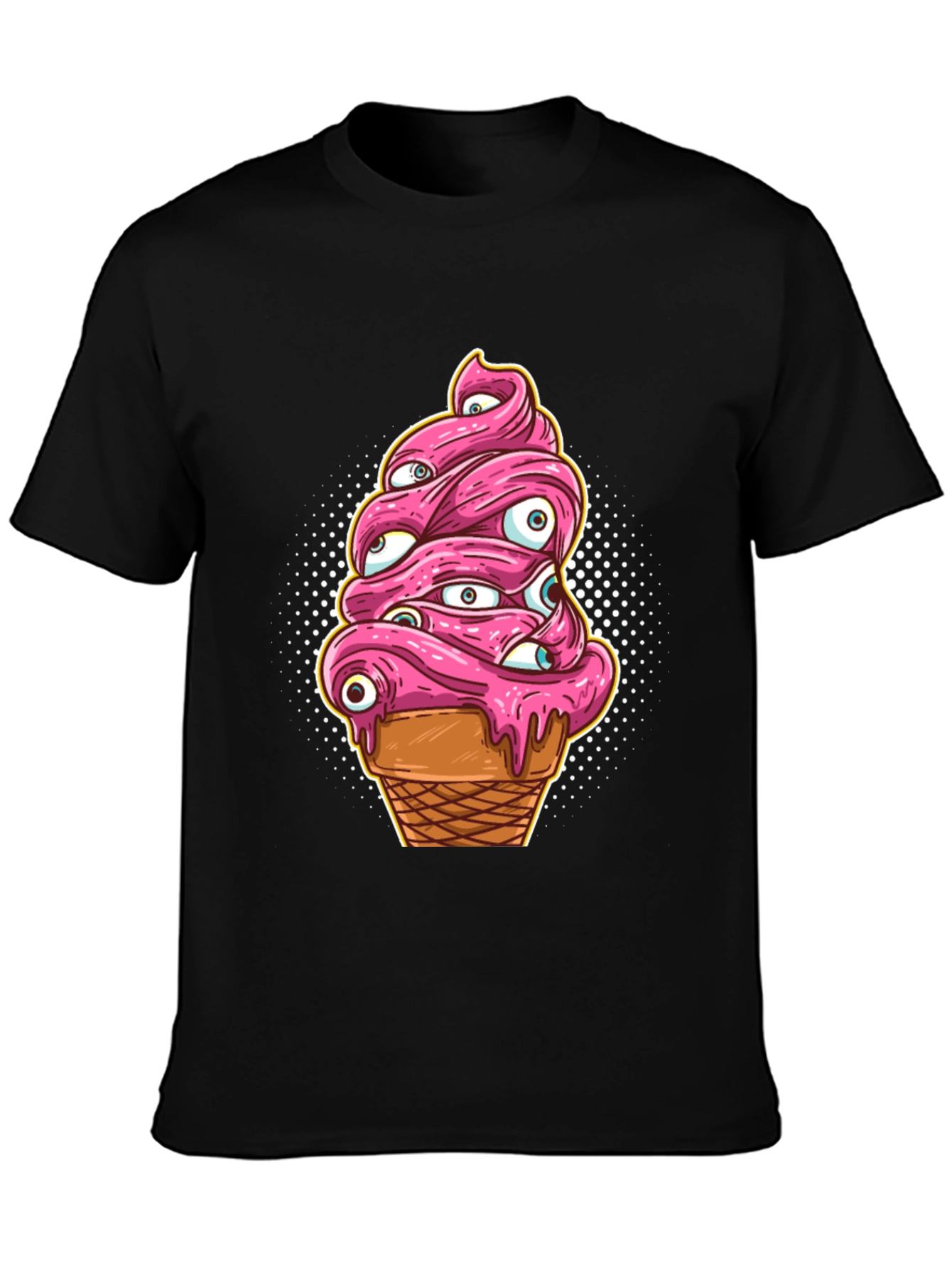 Eye Scream T-Shirt - Creepy Ice Cream Graphic Tee