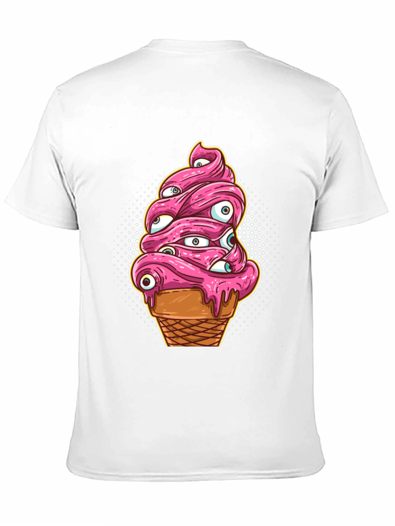 Eye Scream T-Shirt - Creepy Ice Cream Graphic Tee