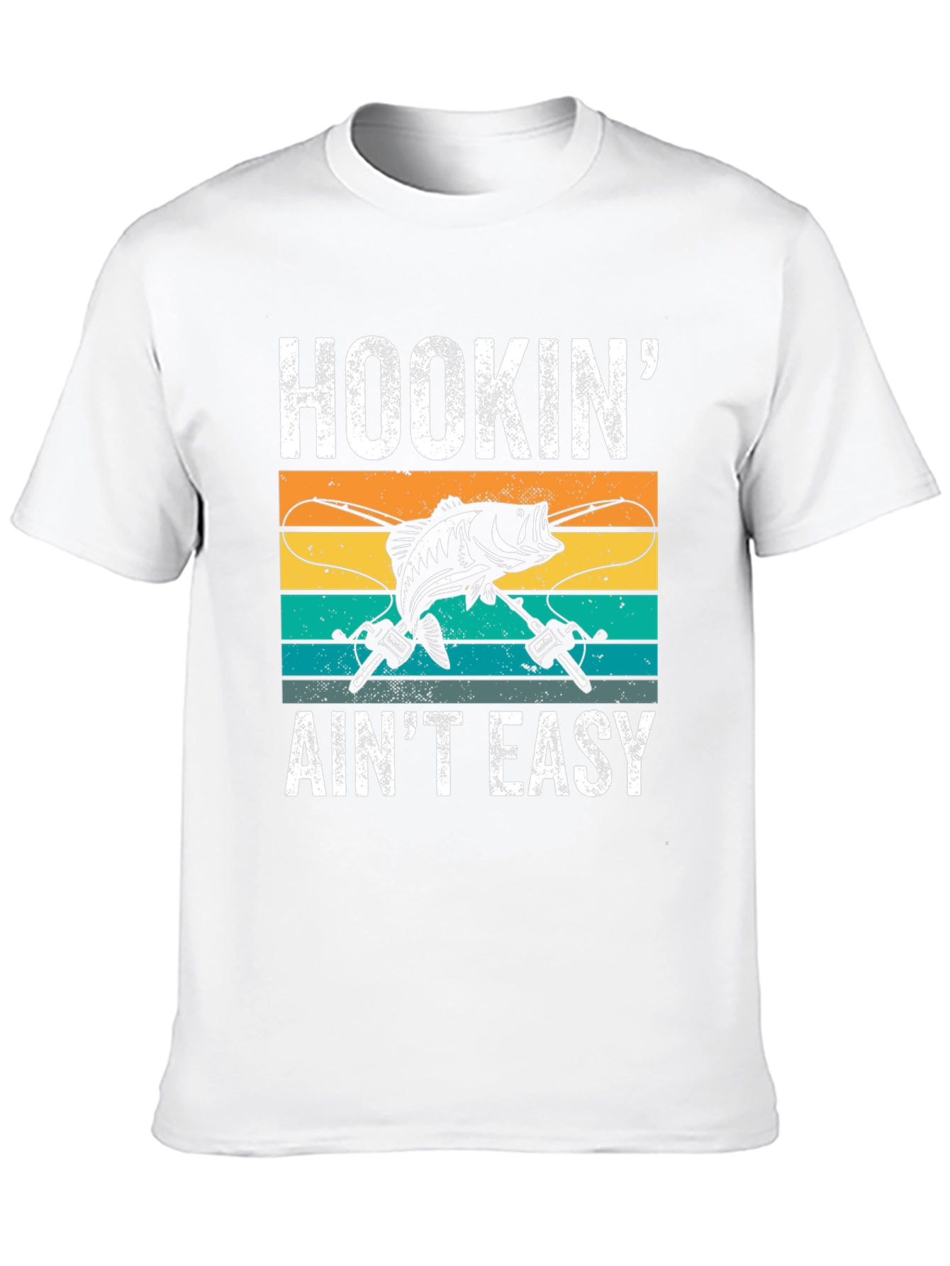 Hookin Aint Easy Fishing T-Shirt