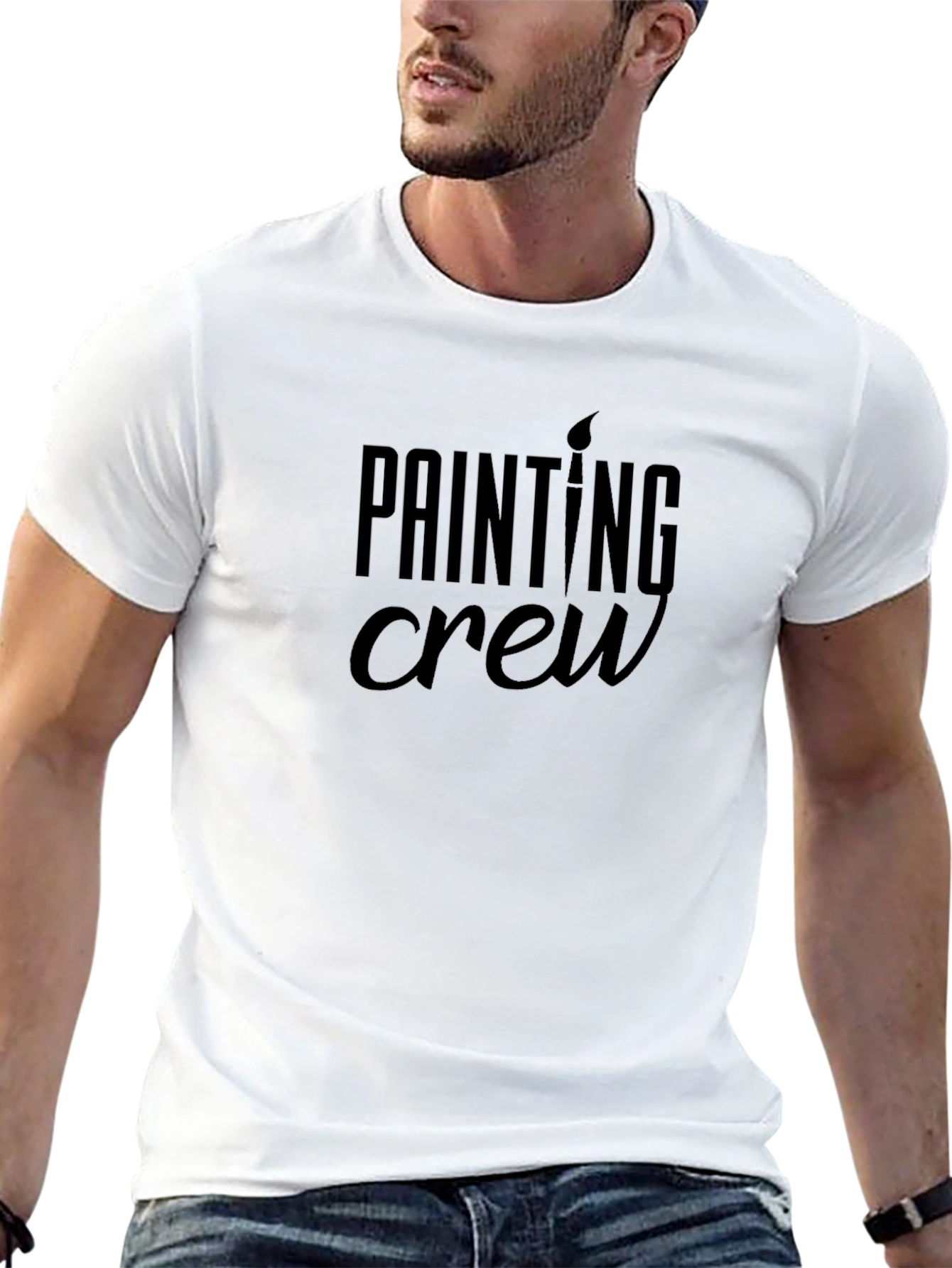Painting Crew Graphic T-Shirt