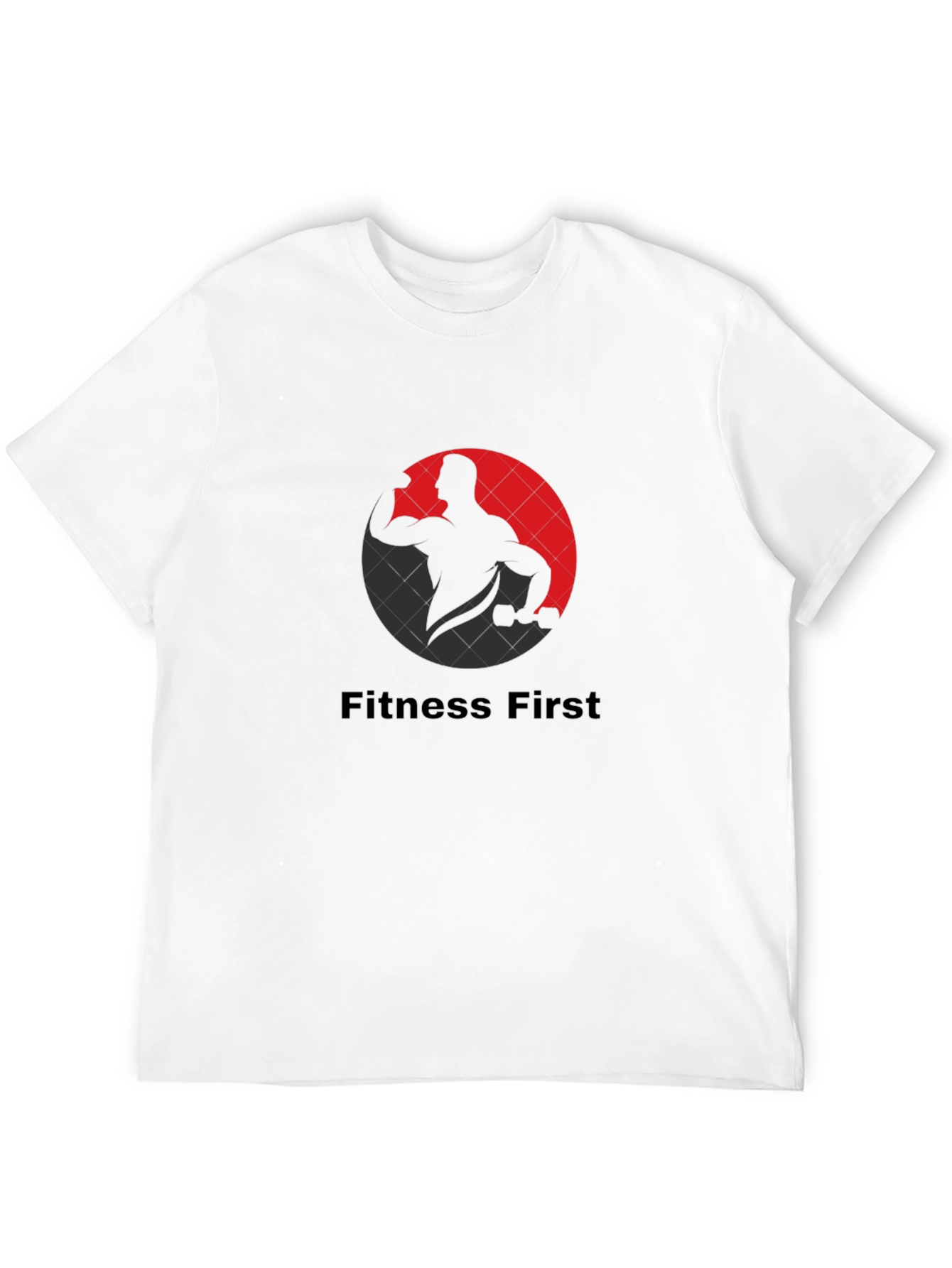 Fitness First Graphic Black T-Shirt