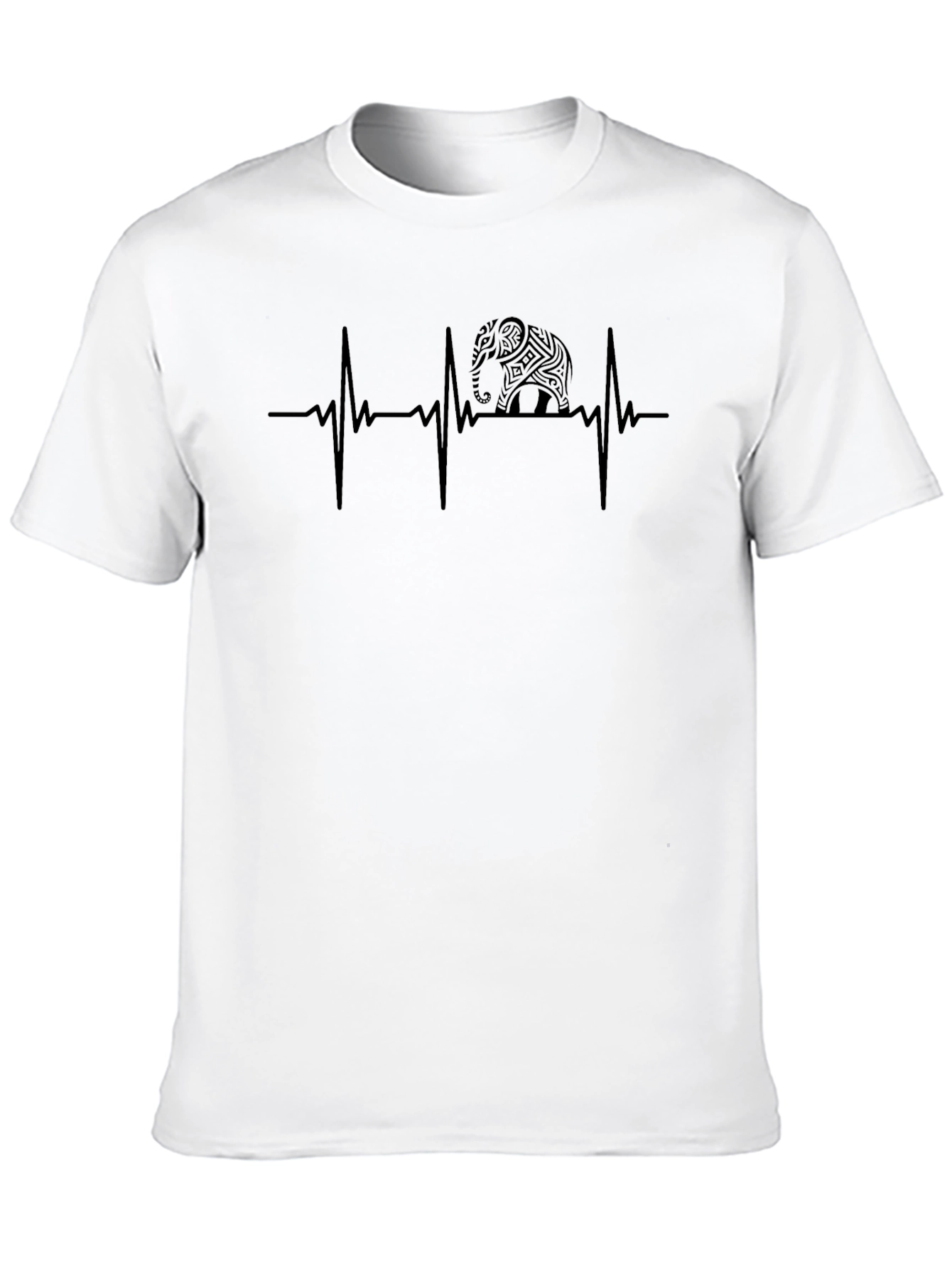 Elephant Heartbeat Graphic T-Shirt