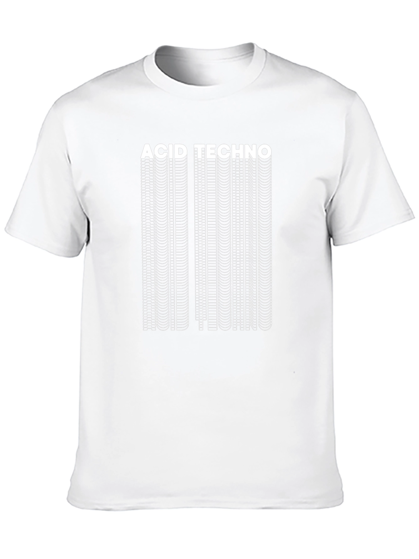 Acid Techno Graphic Tee - Black T-Shirt