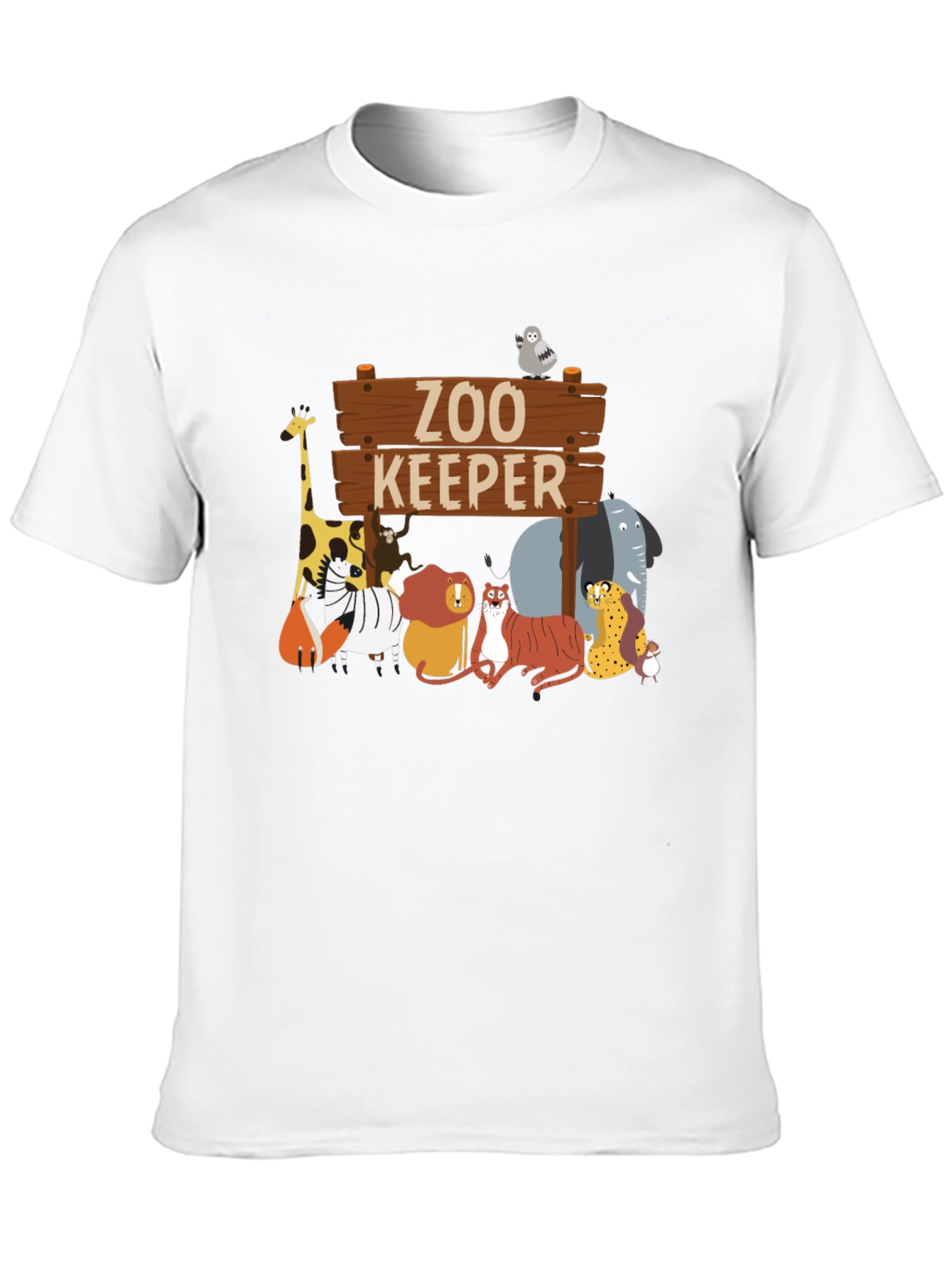 Zoo Keeper Animals Graphic T-Shirt