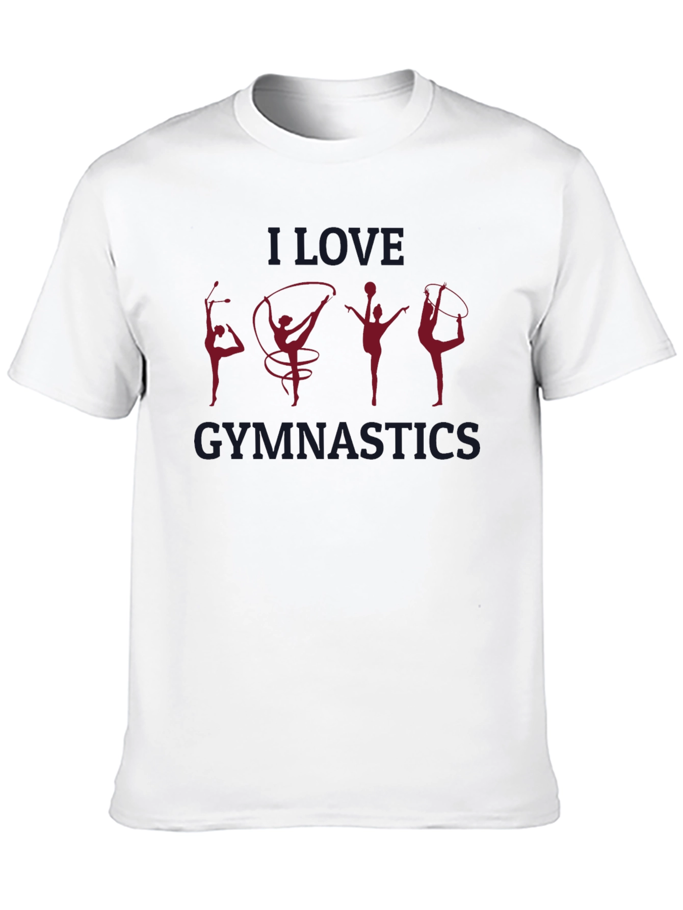 I Love Gymnastics Graphic T-Shirt