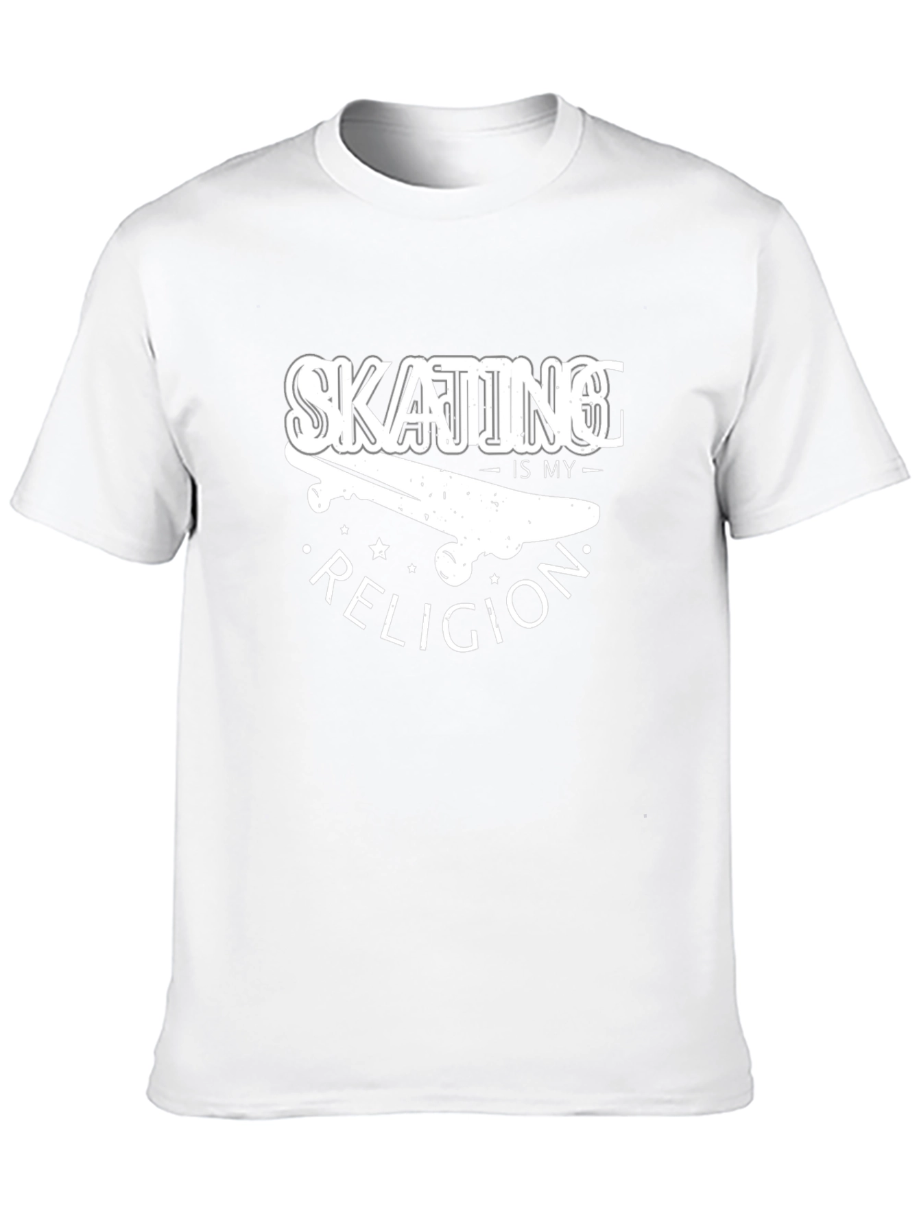 Skating Is My Religion T-Shirt - Black