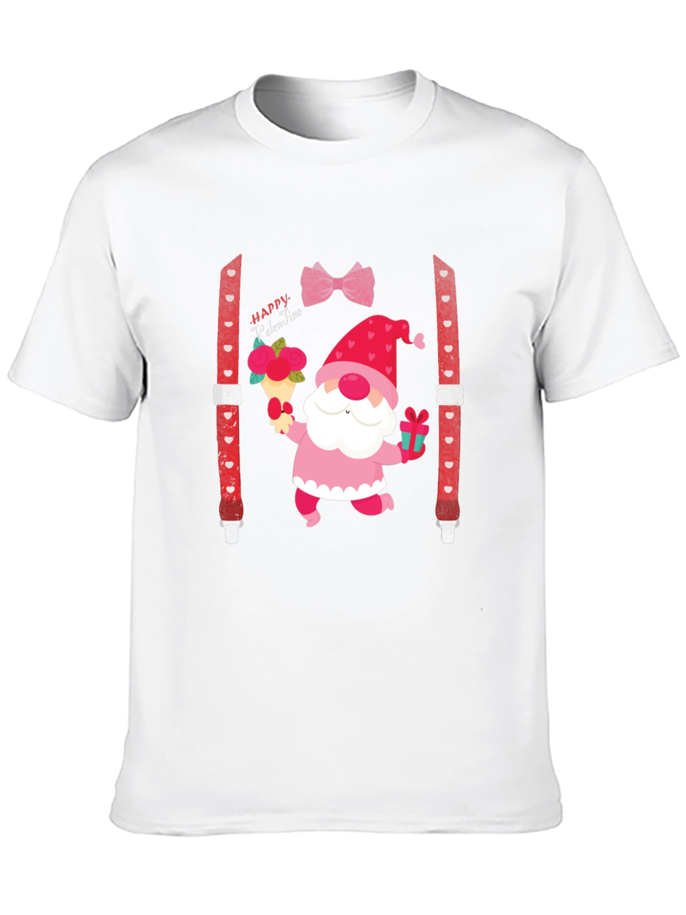 Valentines Day Gnome Graphic Tee