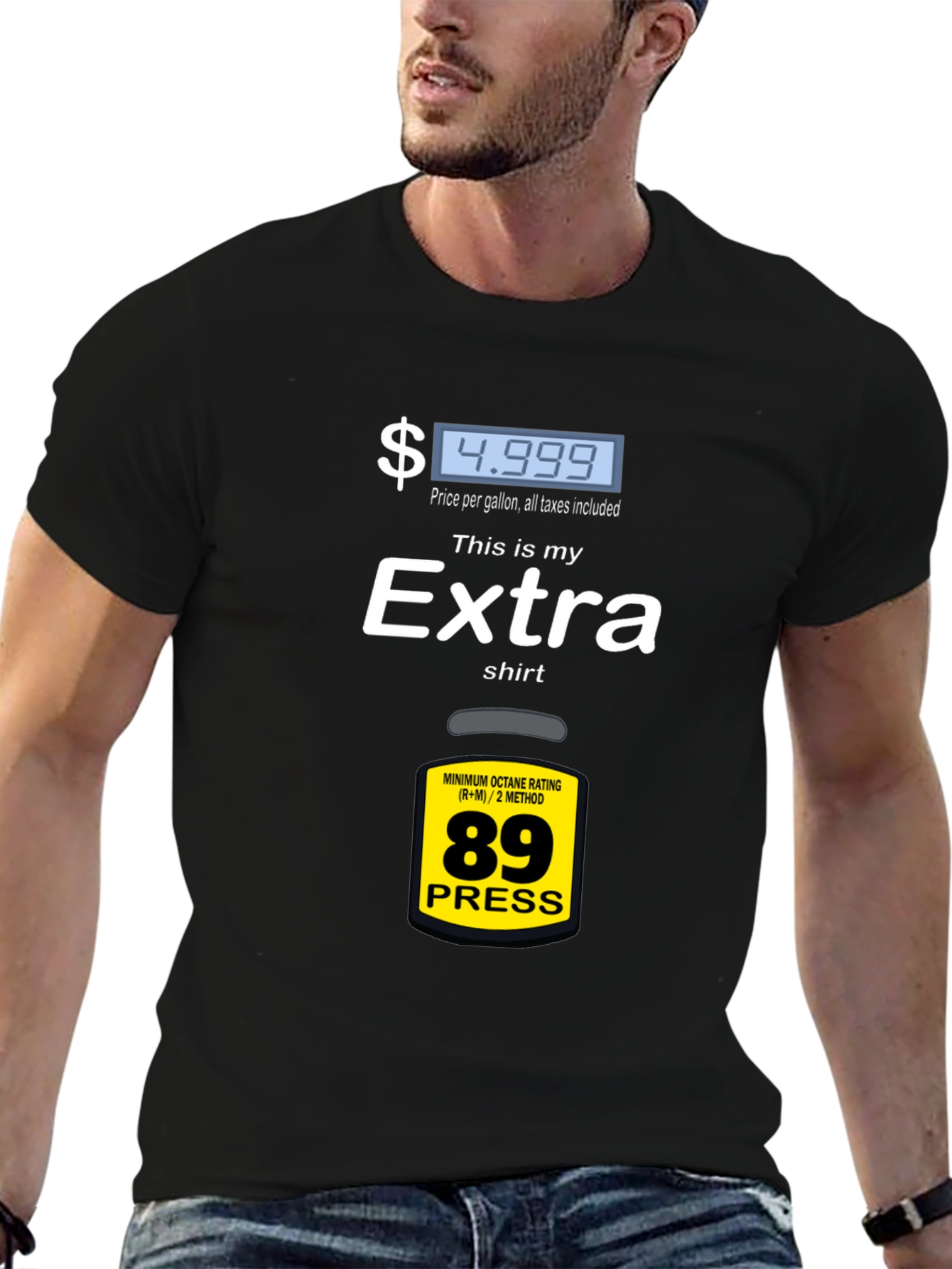 Extra Funny Gas Price Humor T-Shirt