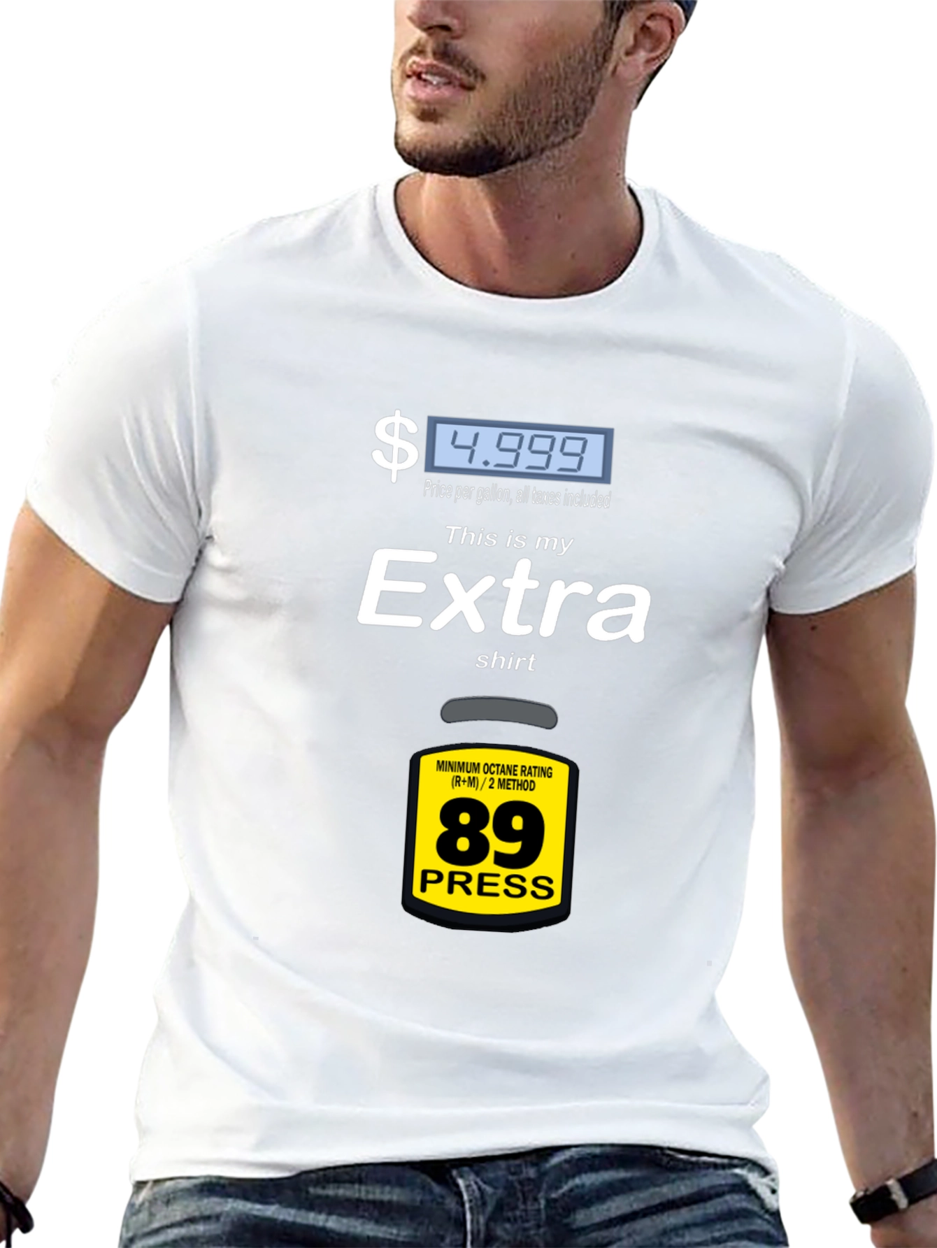 Extra Funny Gas Price Humor T-Shirt