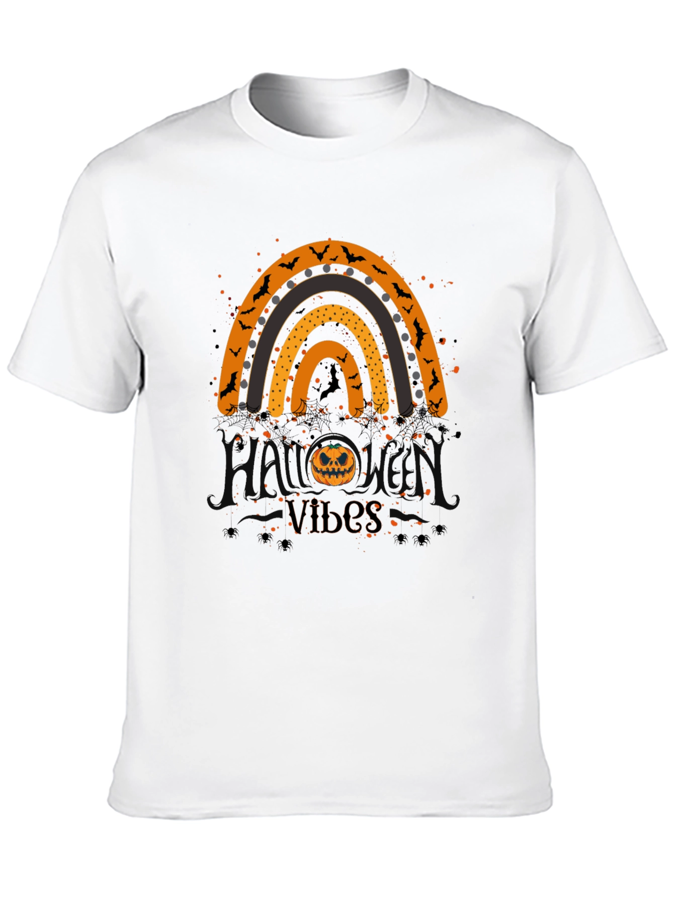 Halloween Vibes Rainbow T-Shirt