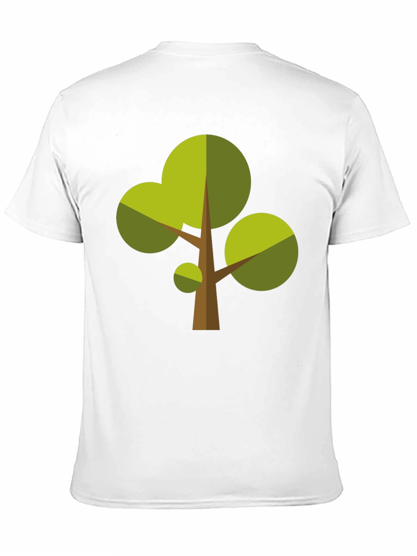 Geometric Tree Graphic T-Shirt