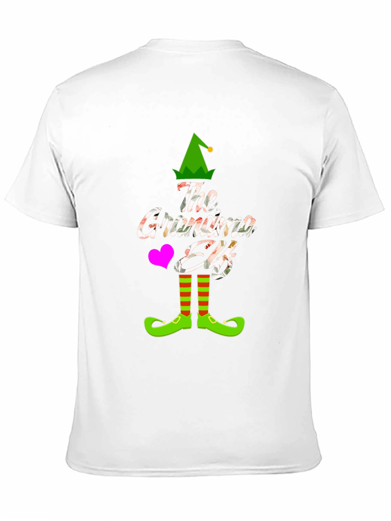 Grandma Elf T-Shirt - Festive Holiday Tee