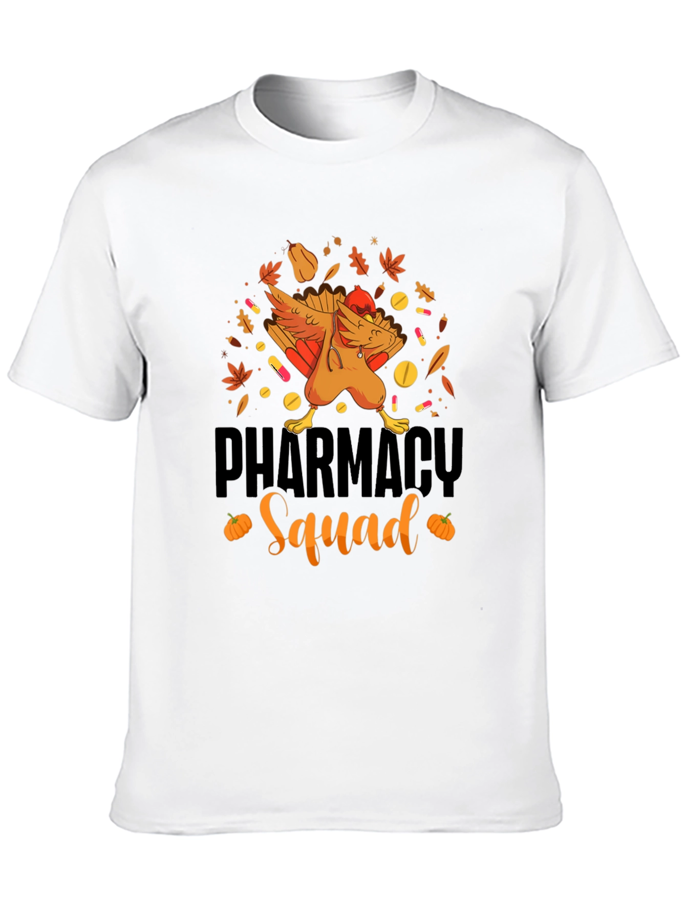 Pharmacy Squad Thanksgiving Turkey T-Shirt