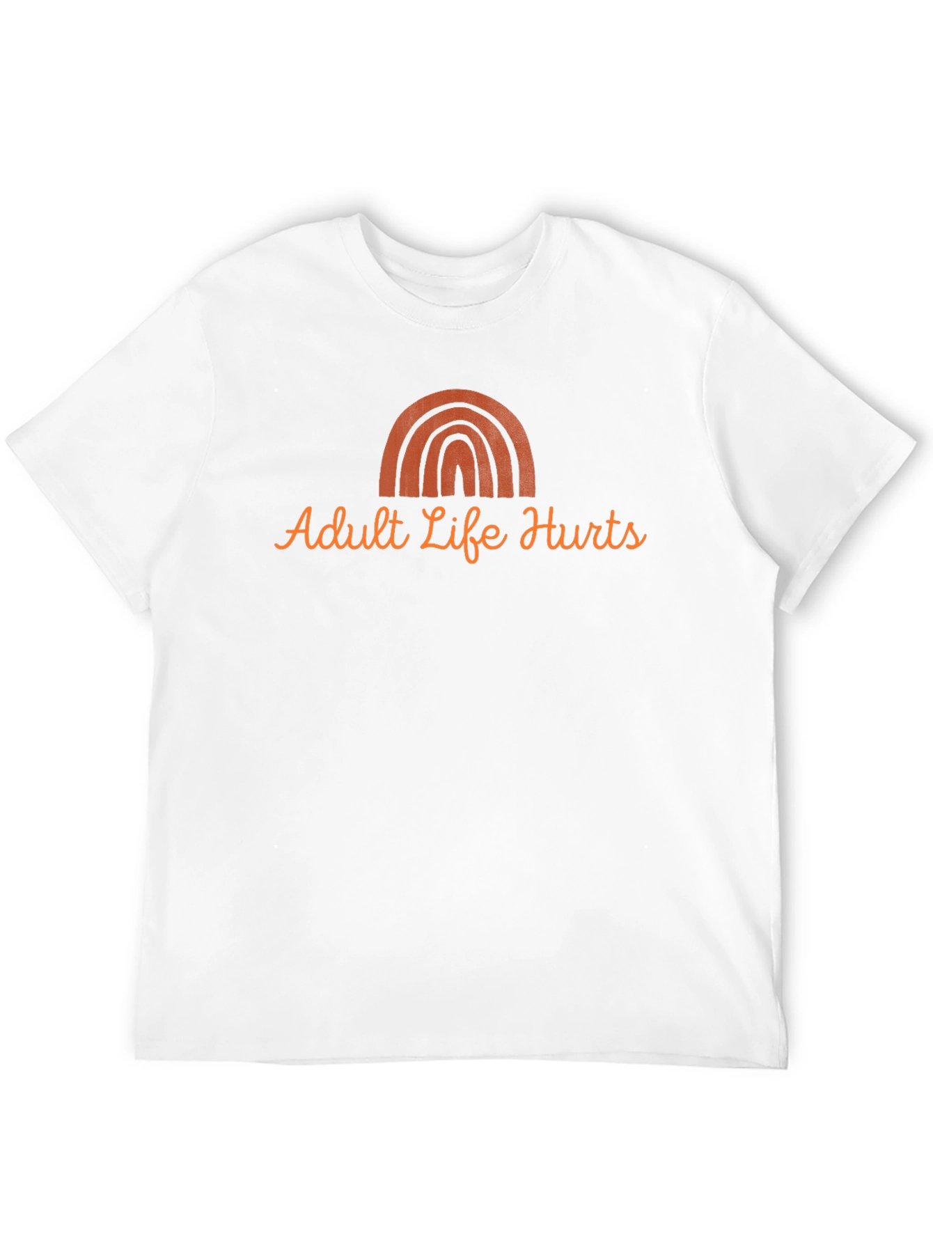 Adult Life Hurts Graphic Tee - Trendy Casual Wear