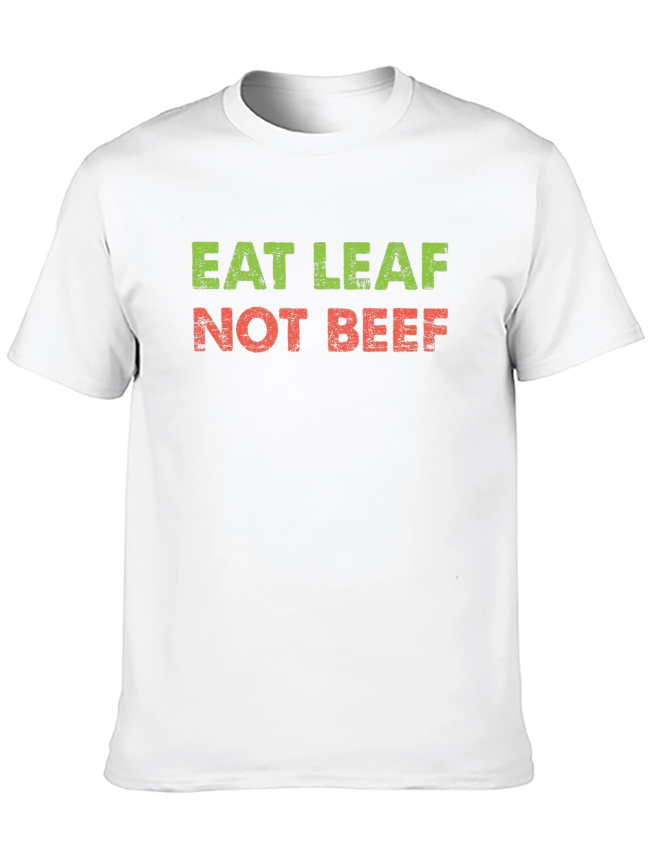 Eat Leaf Not Beef T-Shirt - Vegan Tee