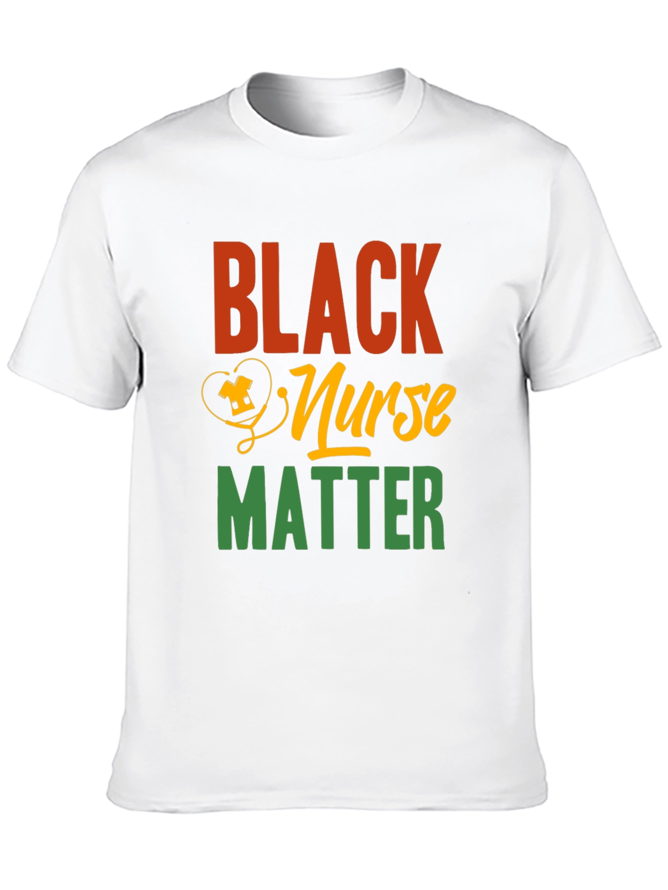 Black Nurse Matter Graphic Tee