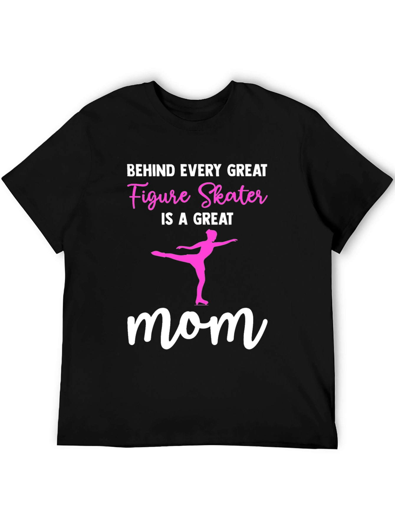 Figure Skater Mom Graphic T-Shirt