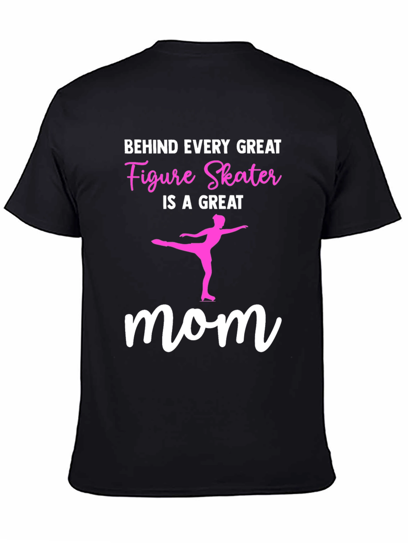 Figure Skater Mom Graphic T-Shirt