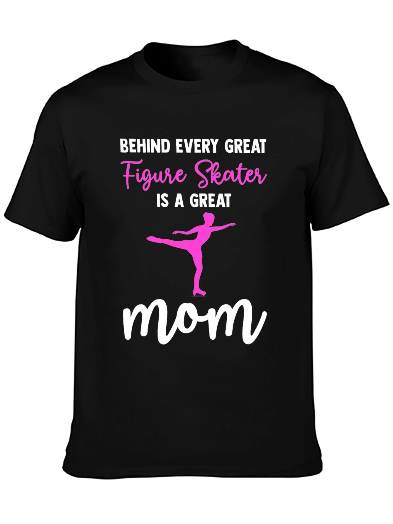Figure Skater Mom Graphic T-Shirt
