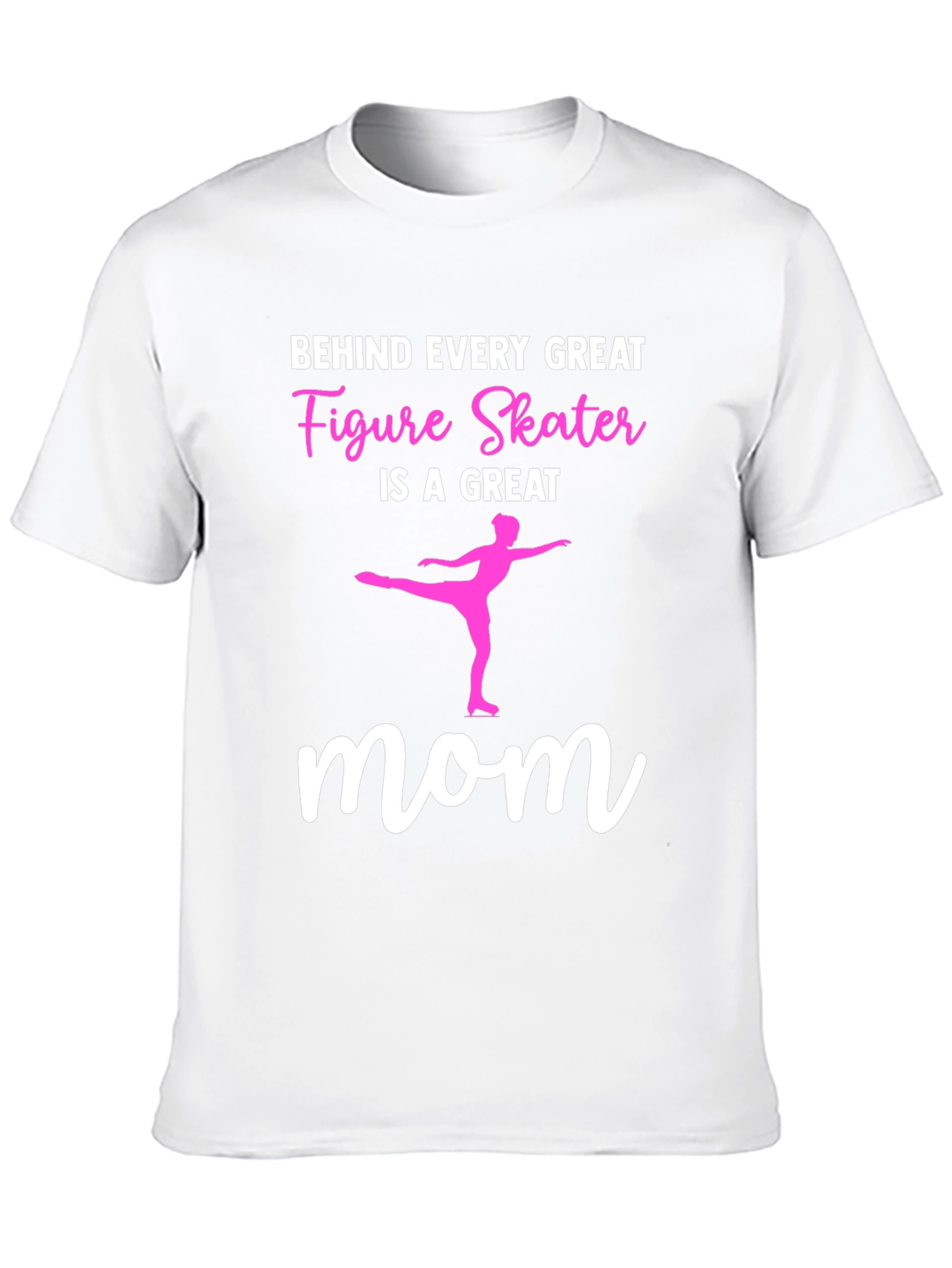 Figure Skater Mom Graphic T-Shirt