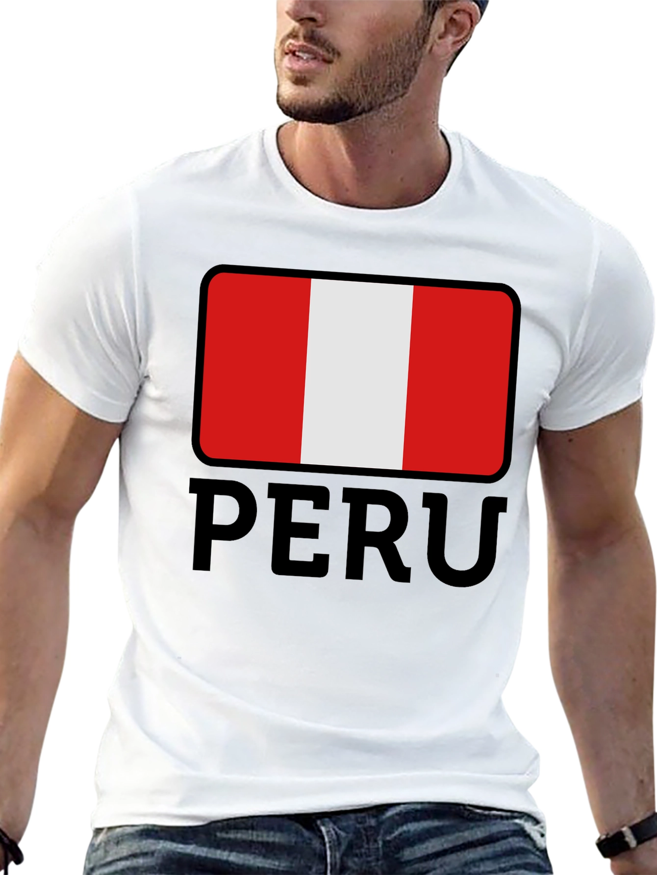 Peru Flag T-Shirt - Stylish National Pride Tee