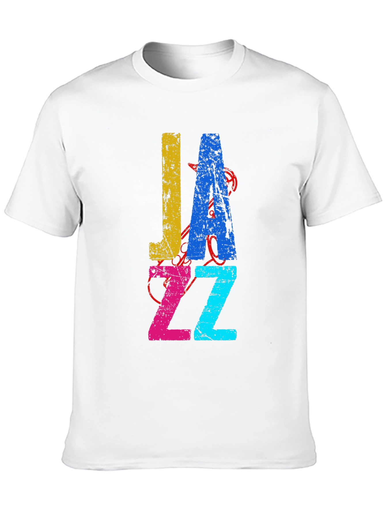JAZZ Graphic Tee - Retro Style Music Shirt