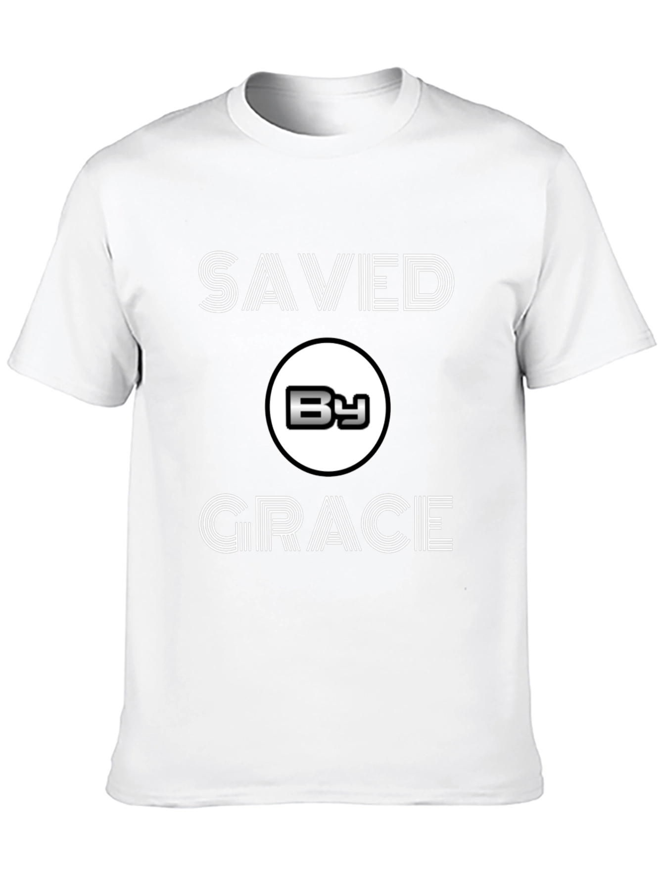Saved By Grace Graphic T-Shirt Christian Apparel
