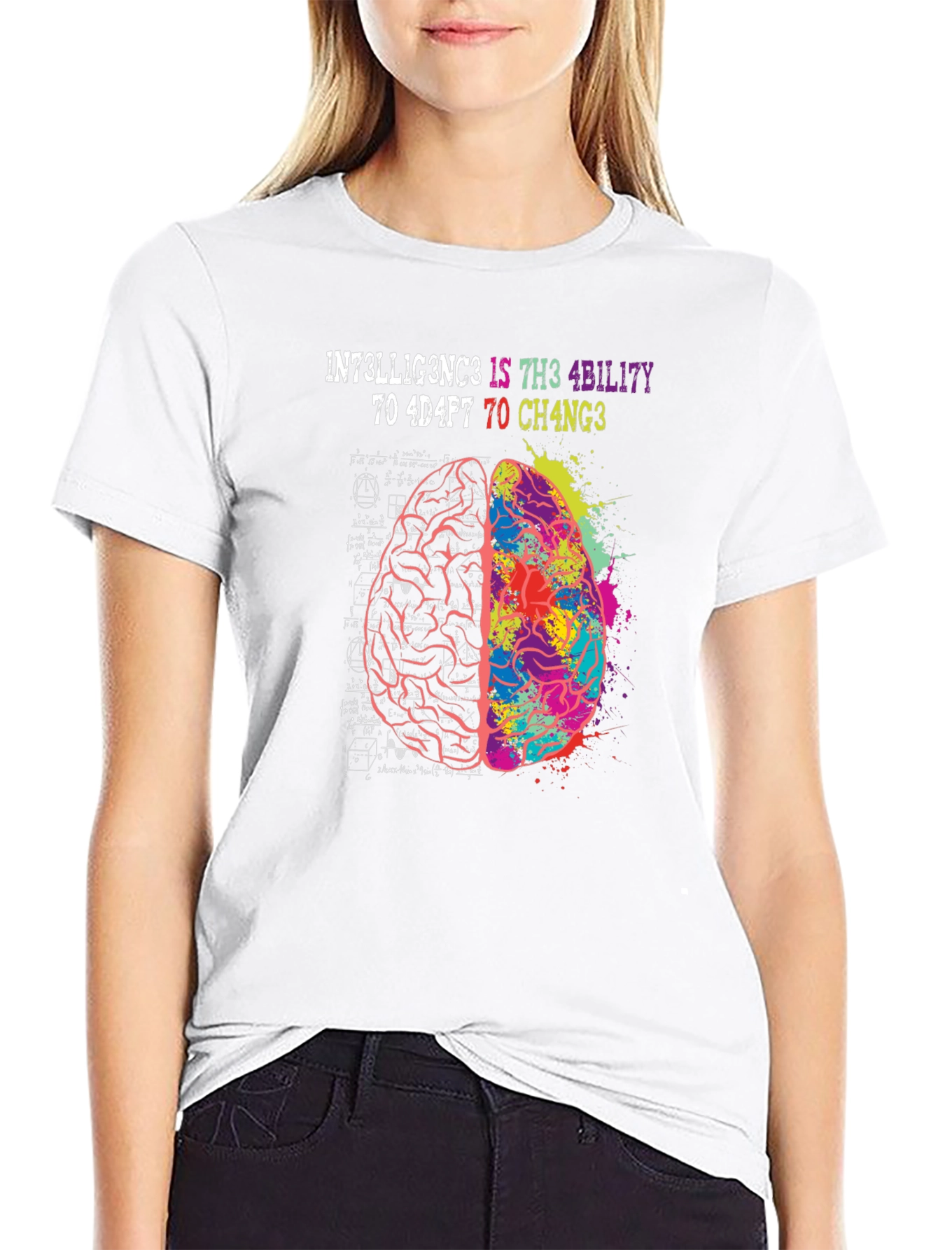 Intelligence Ability Change Graphic Tee