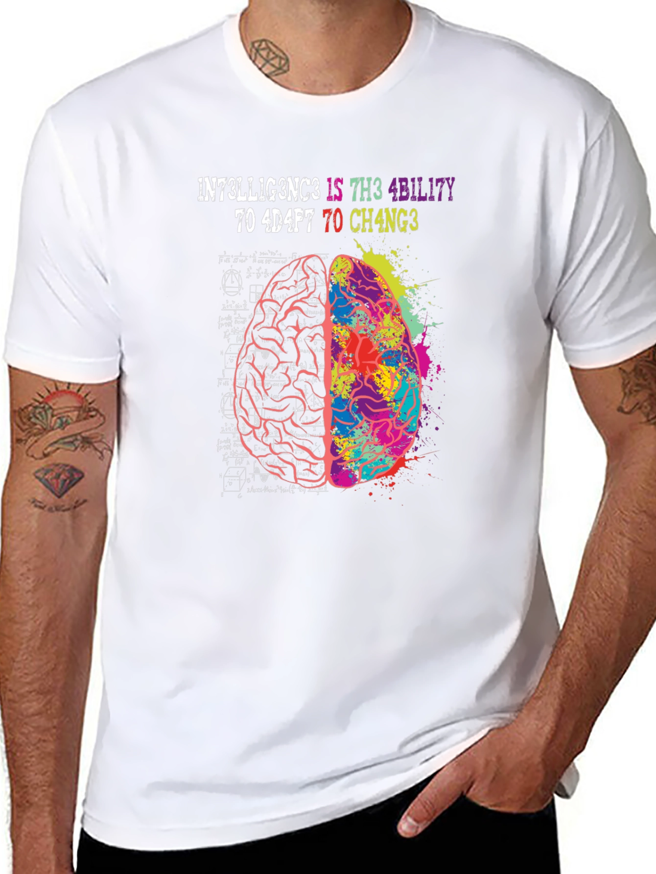 Intelligence Ability Change Graphic Tee
