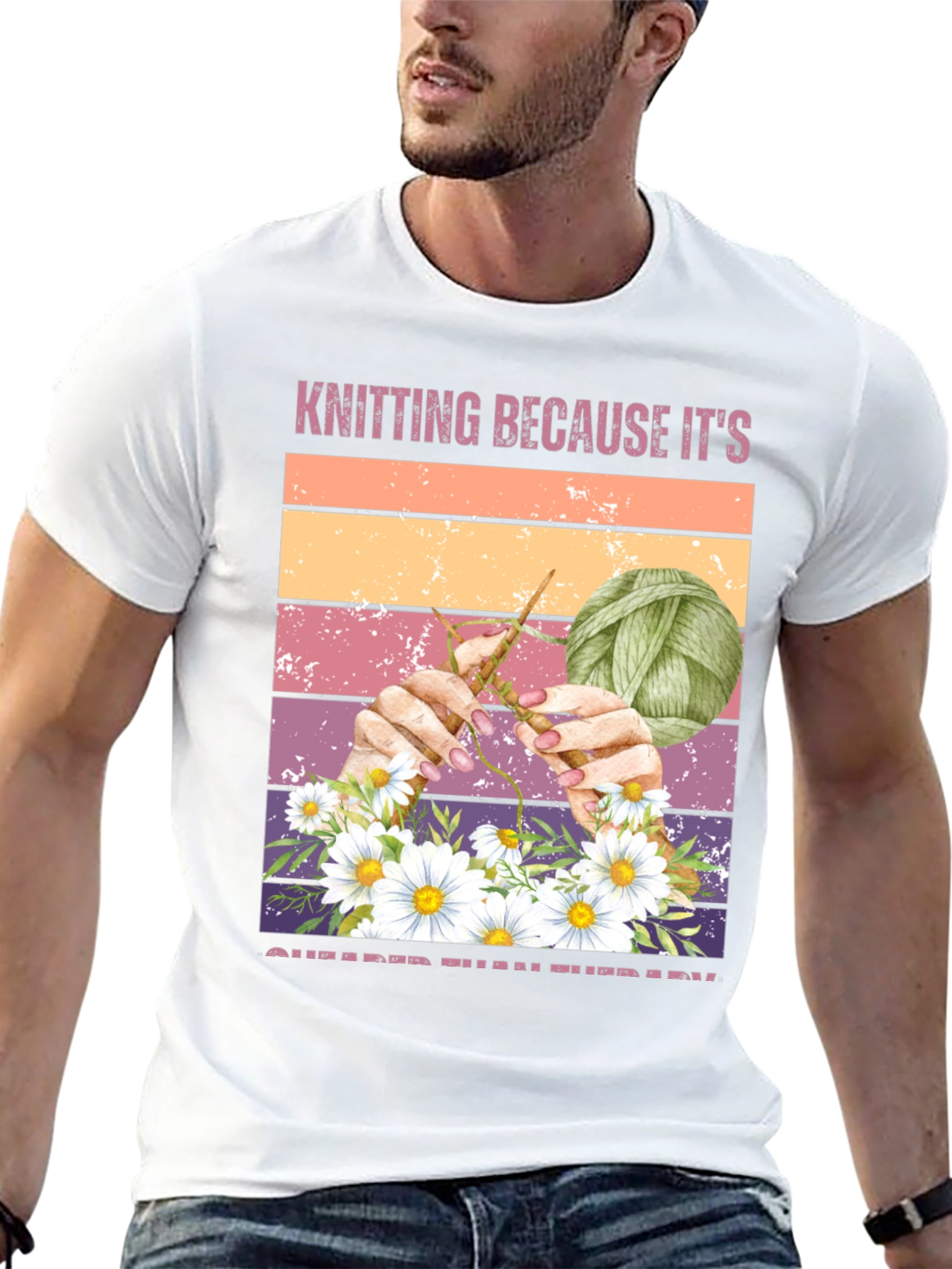 Knitting Therapy T-Shirt
