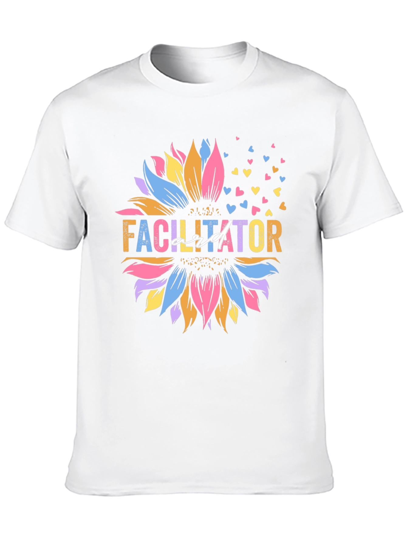 Facilitator Sunflower Graphic Tee - Black Unisex Shirt