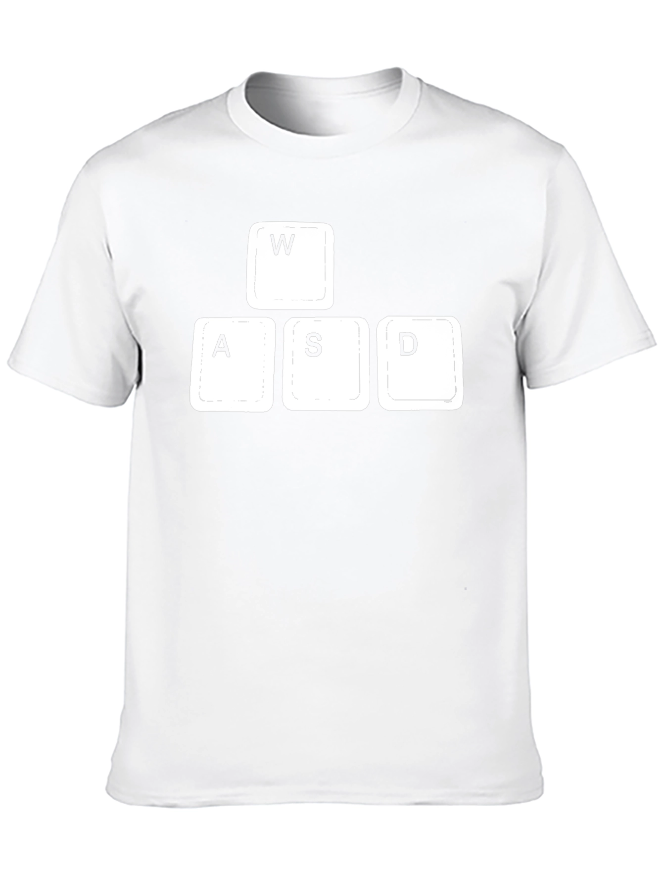 Gamer WASD Keyboard Keys T-Shirt
