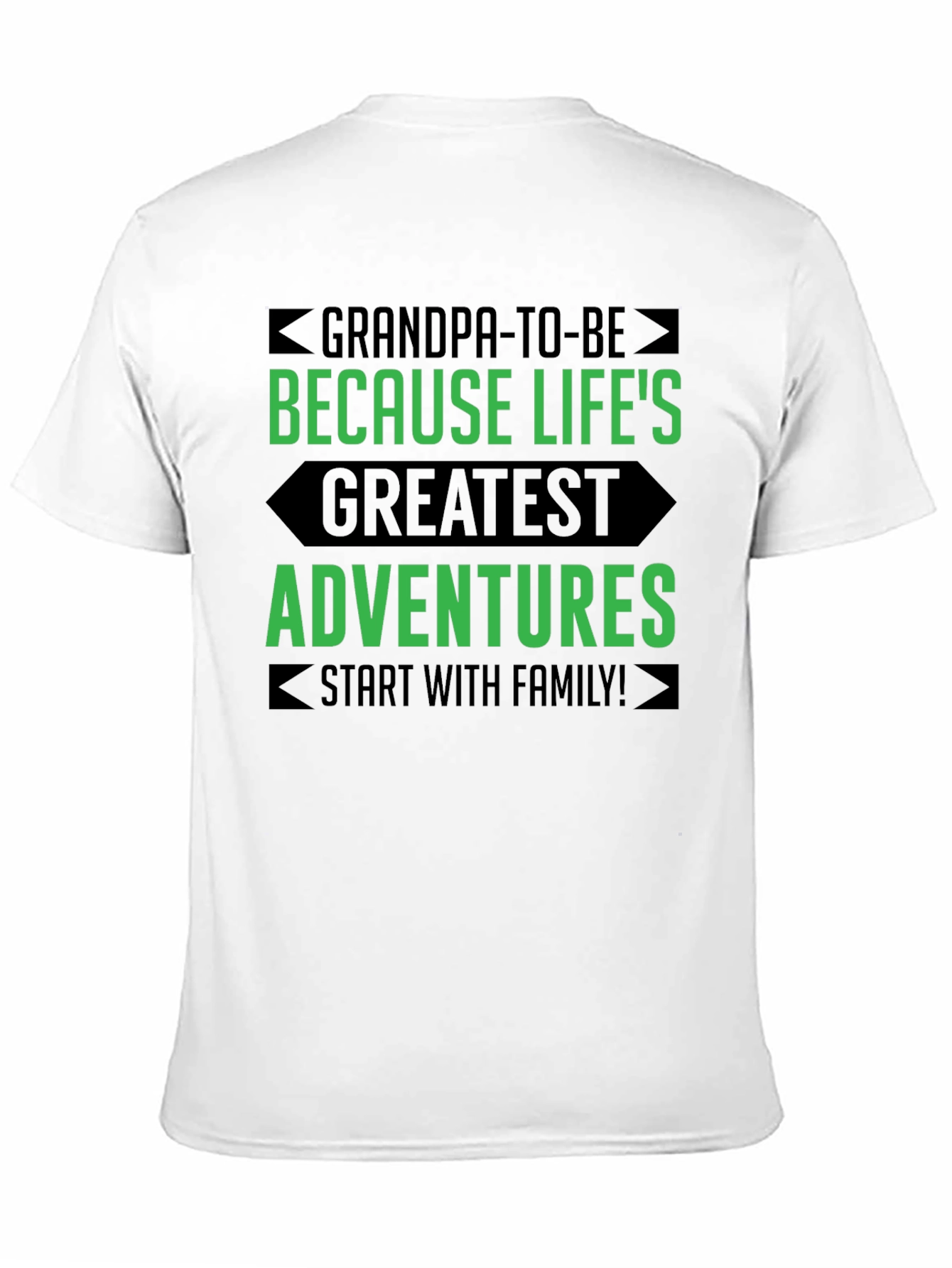 Grandpa-to-Be Graphic Tee - Family Adventure Shirt