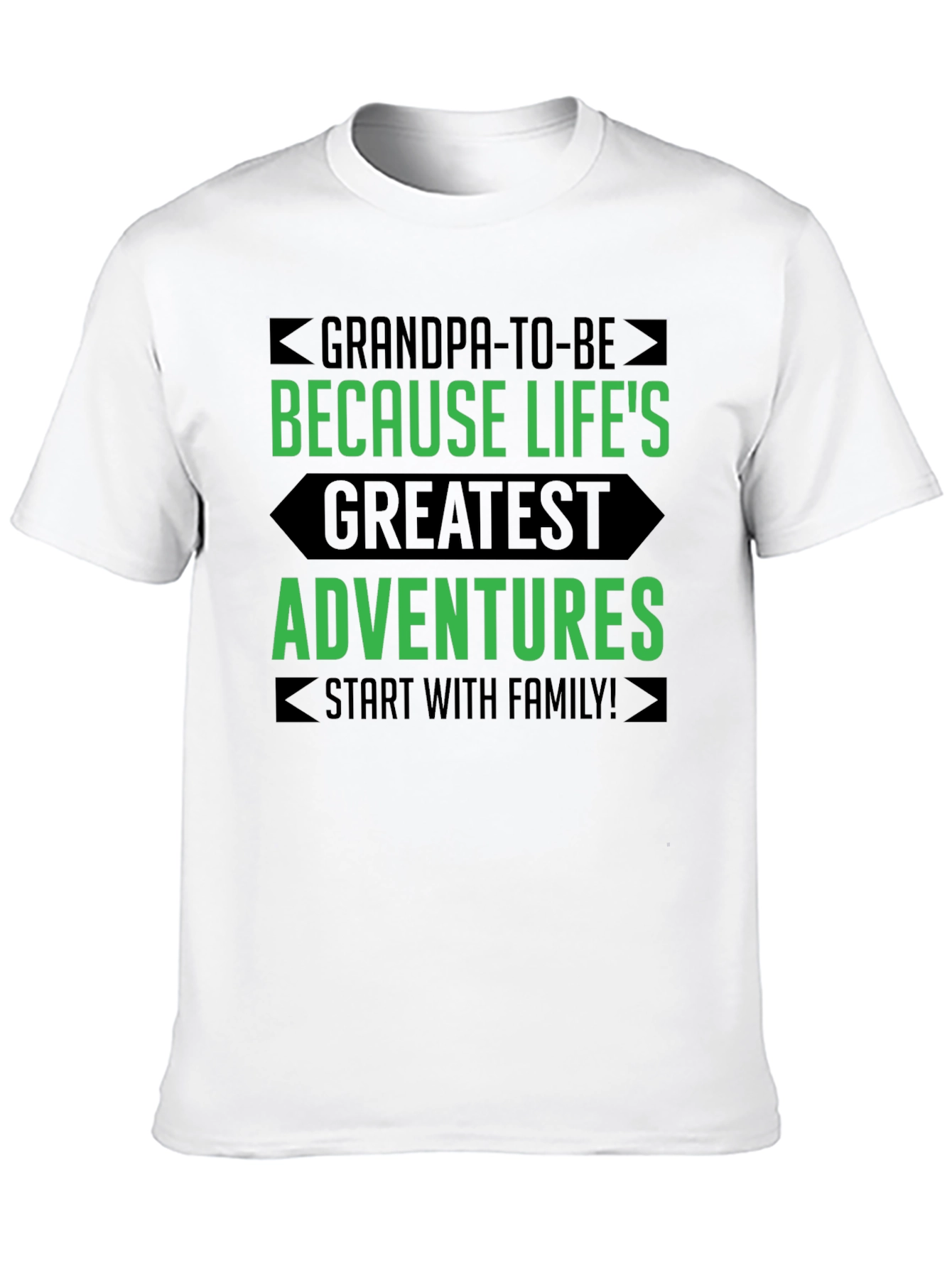 Grandpa-to-Be Graphic Tee - Family Adventure Shirt