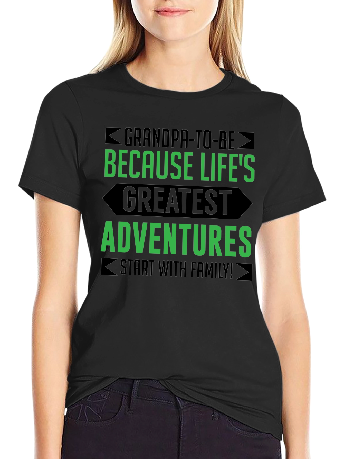 Grandpa-to-Be Graphic Tee - Family Adventure Shirt