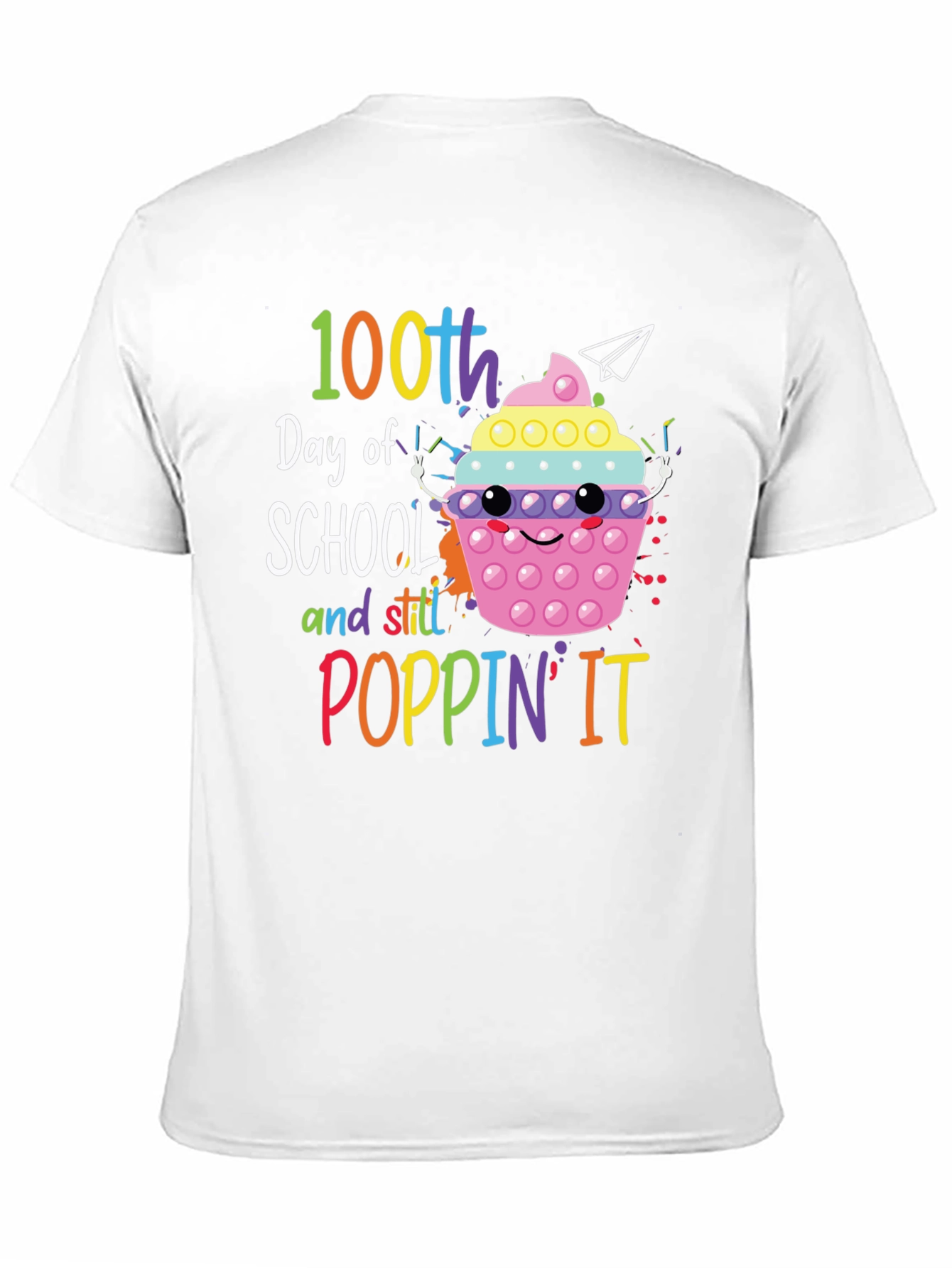 100th Day of School T-Shirt - Poppin It