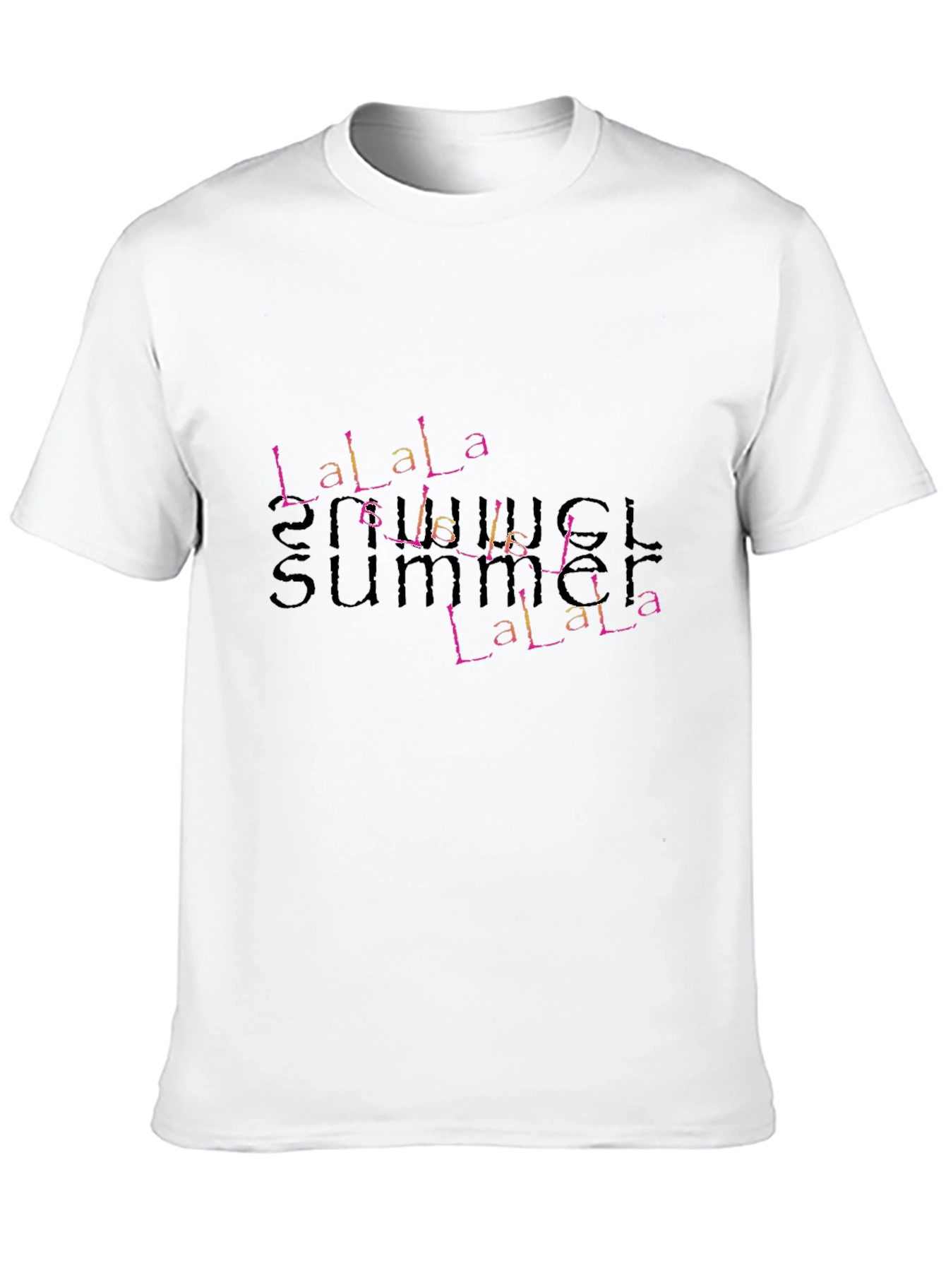 LaLa Summer Graphic Tee - Trendy Casual Shirt