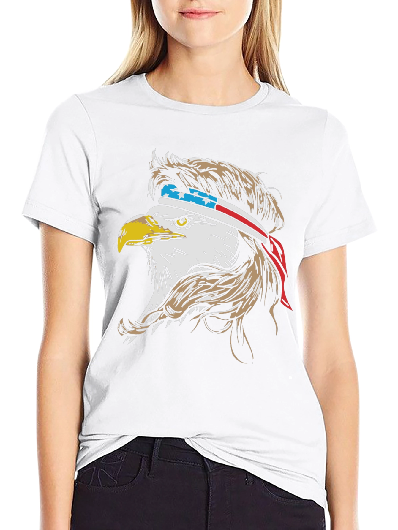 American Eagle Mullet Graphic Tee