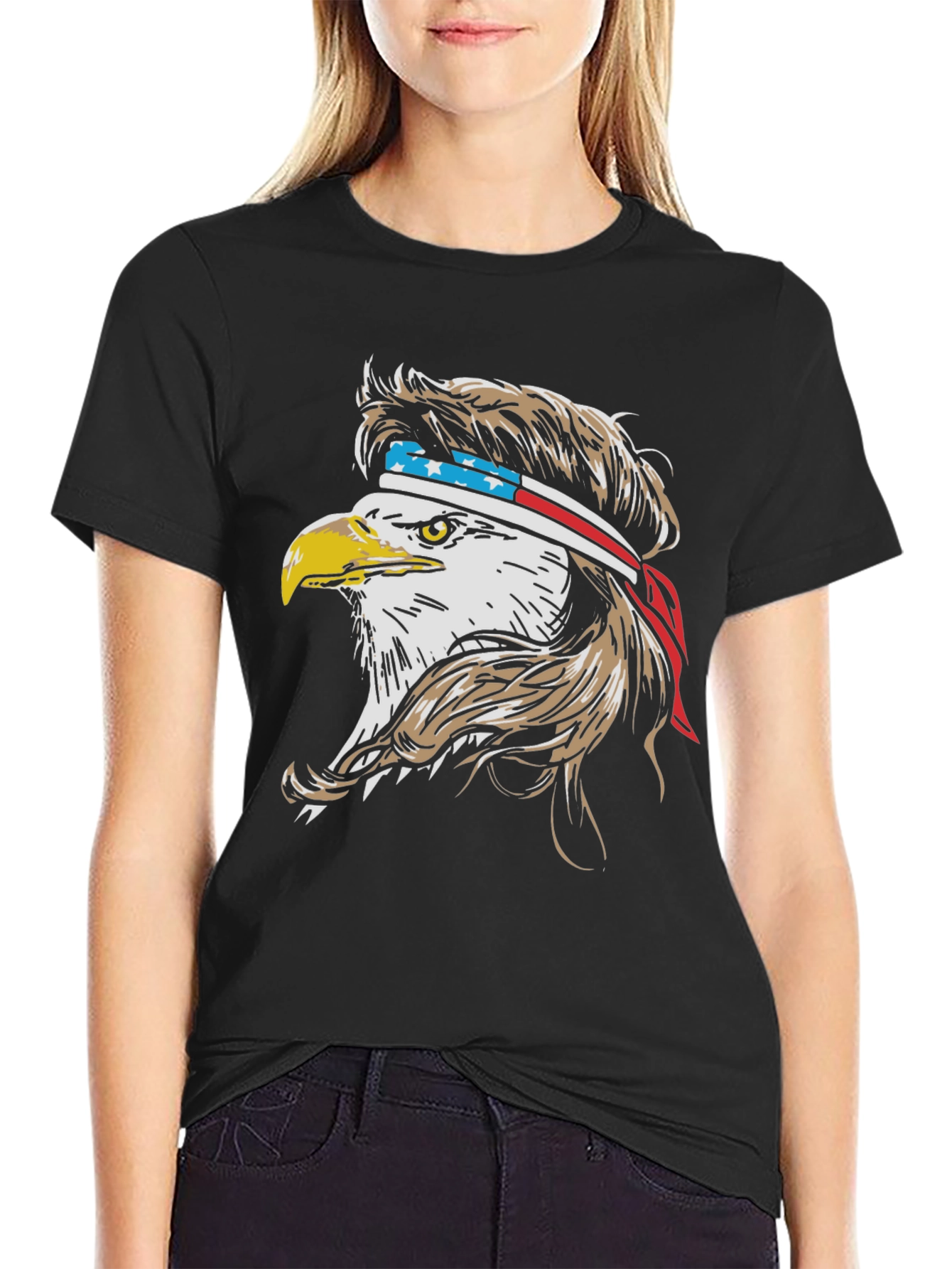 American Eagle Mullet Graphic Tee