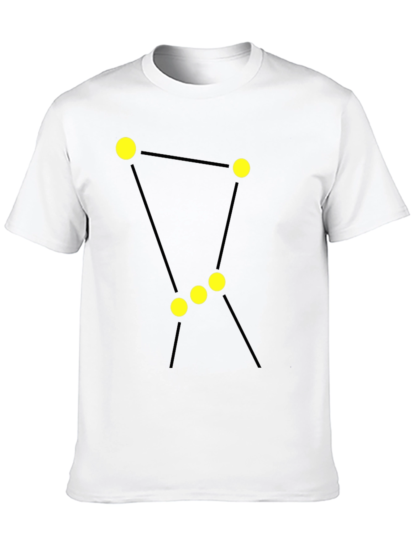 Orion Constellation Graphic Tee - Black Cotton Blend