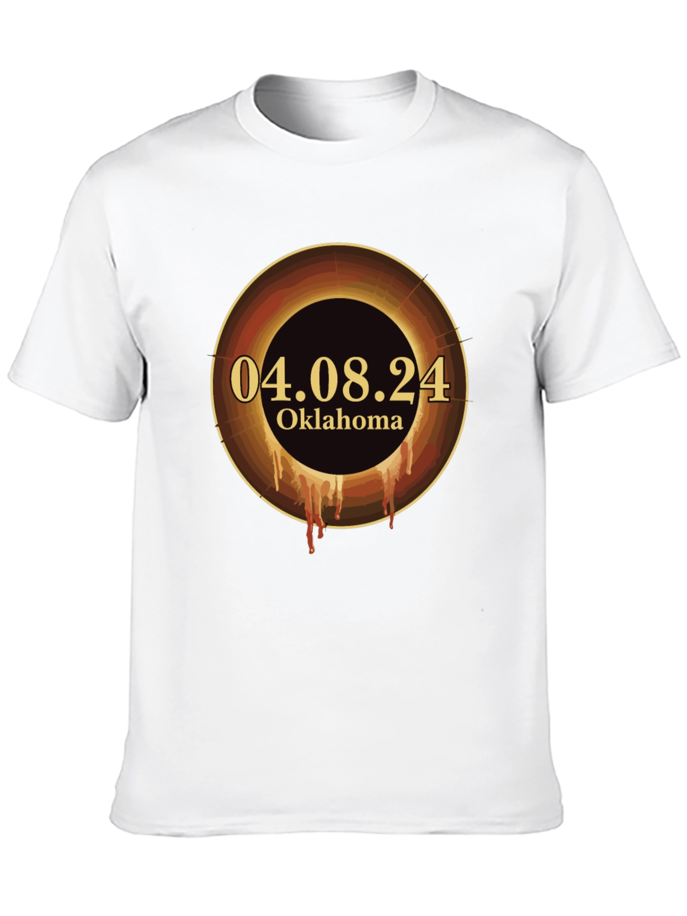 Oklahoma Solar Eclipse 2024 T-Shirt