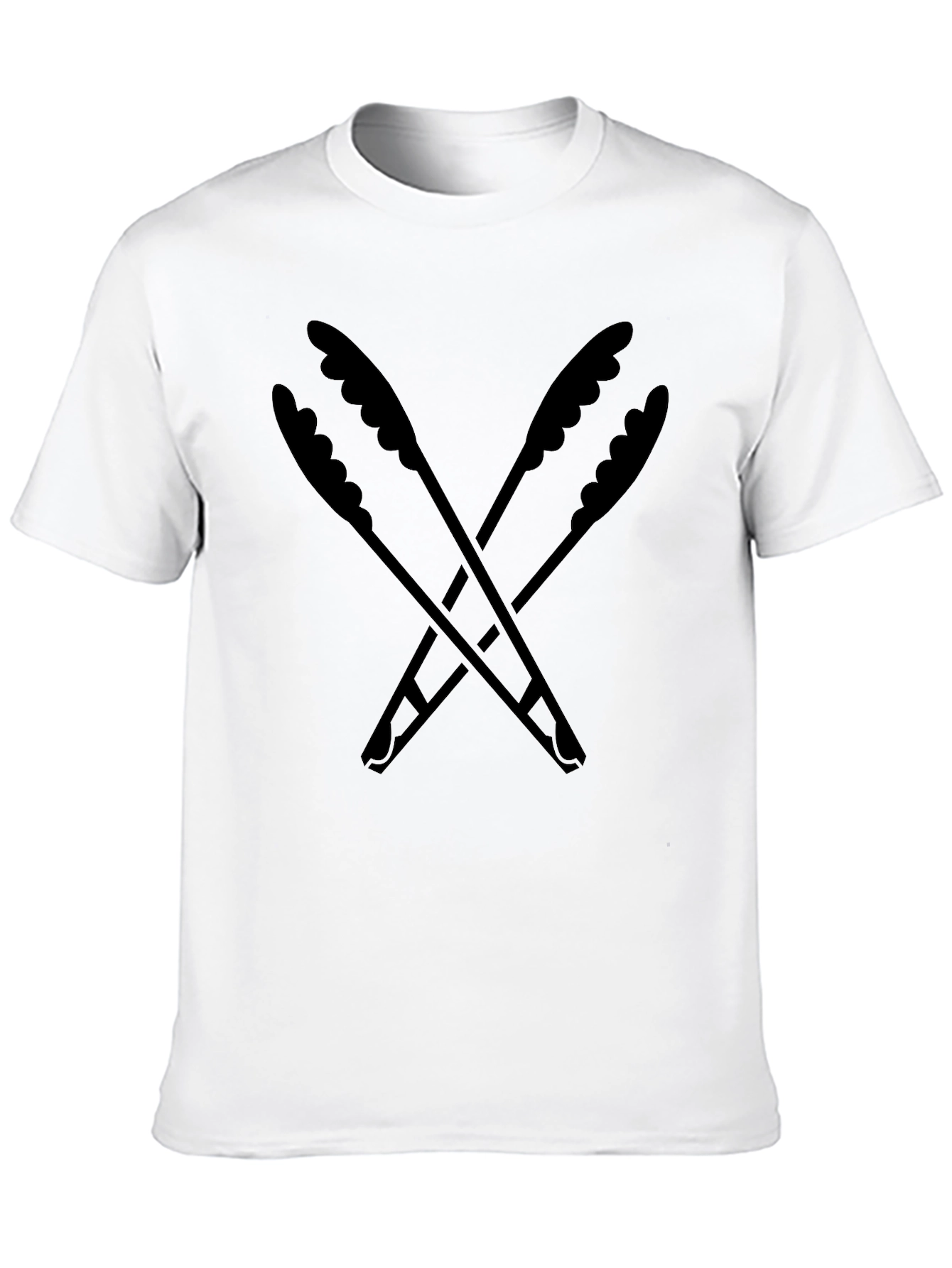 BBQ Tongs Graphic T-Shirt - Grilling Lovers Tee
