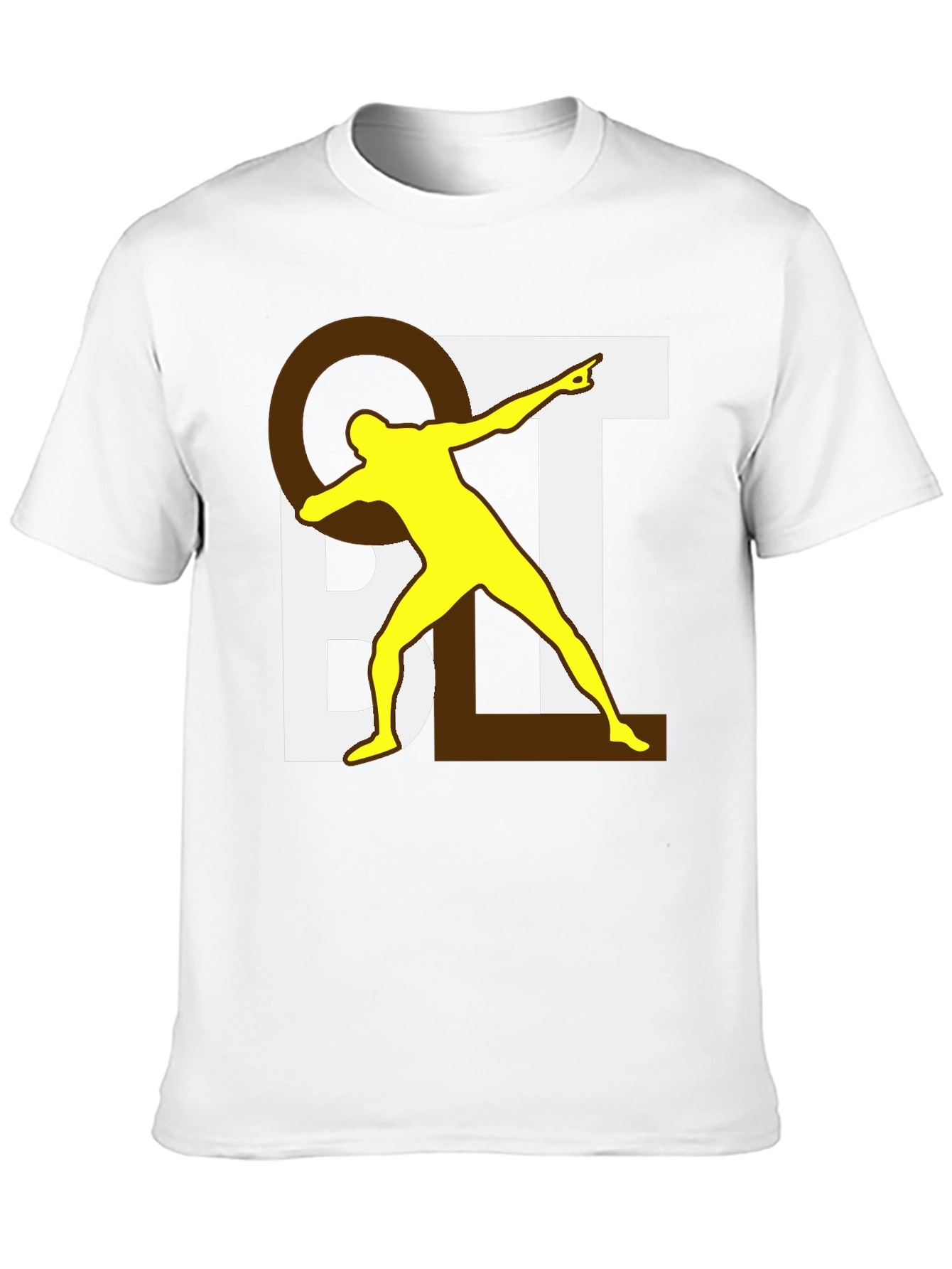 Novelty Graphic Tee - QBL Dabbing Player Black T-Shirt