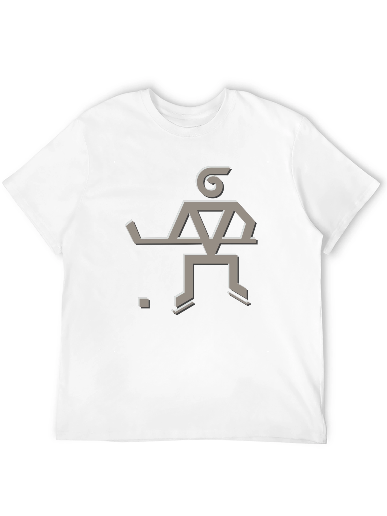 Hockey Player Graphic Tee - Cool Design Soft Cotton