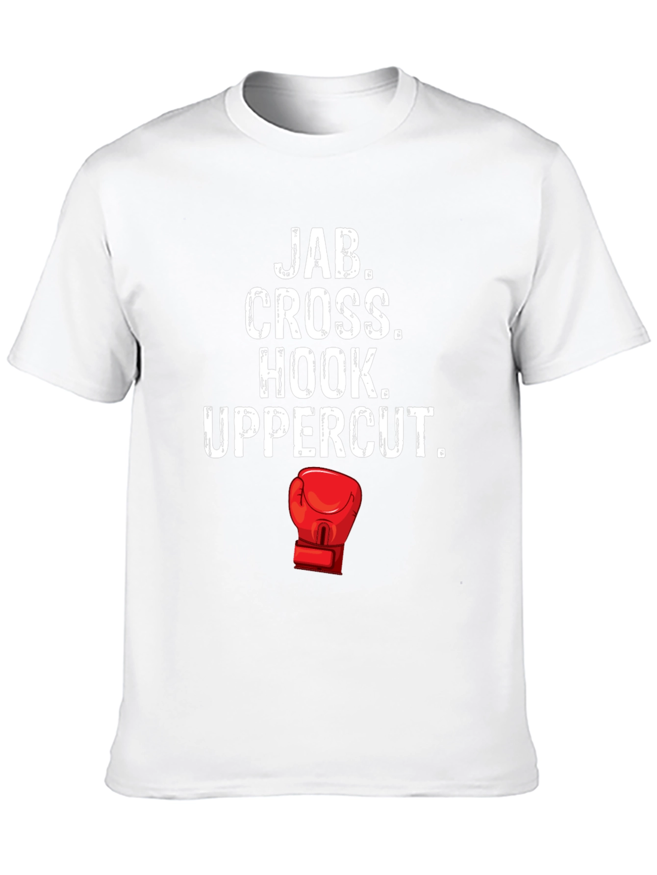 Boxing Jab Cross Hook Uppercut Graphic Tee