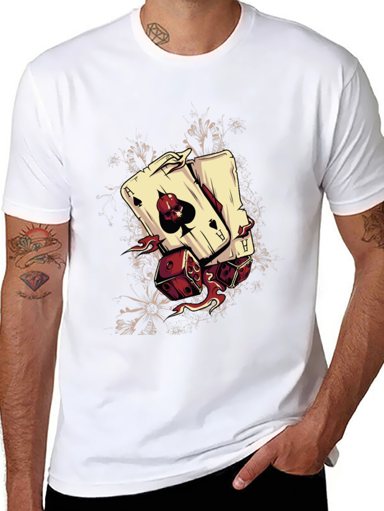 Ace & Skull Graphic Tee