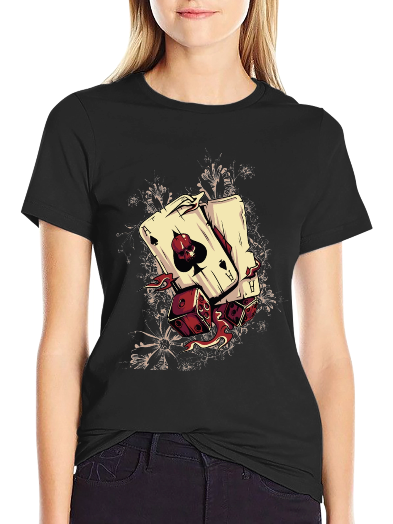 Ace & Skull Graphic Tee